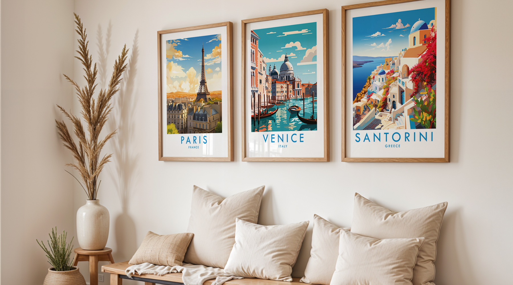 How to Create a Travel Gallery Wall in Your Home