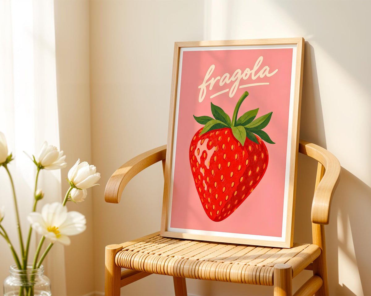 Strawberry Print