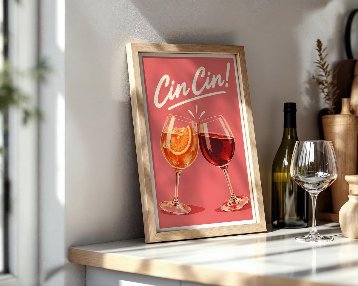 Cin Cin Print
