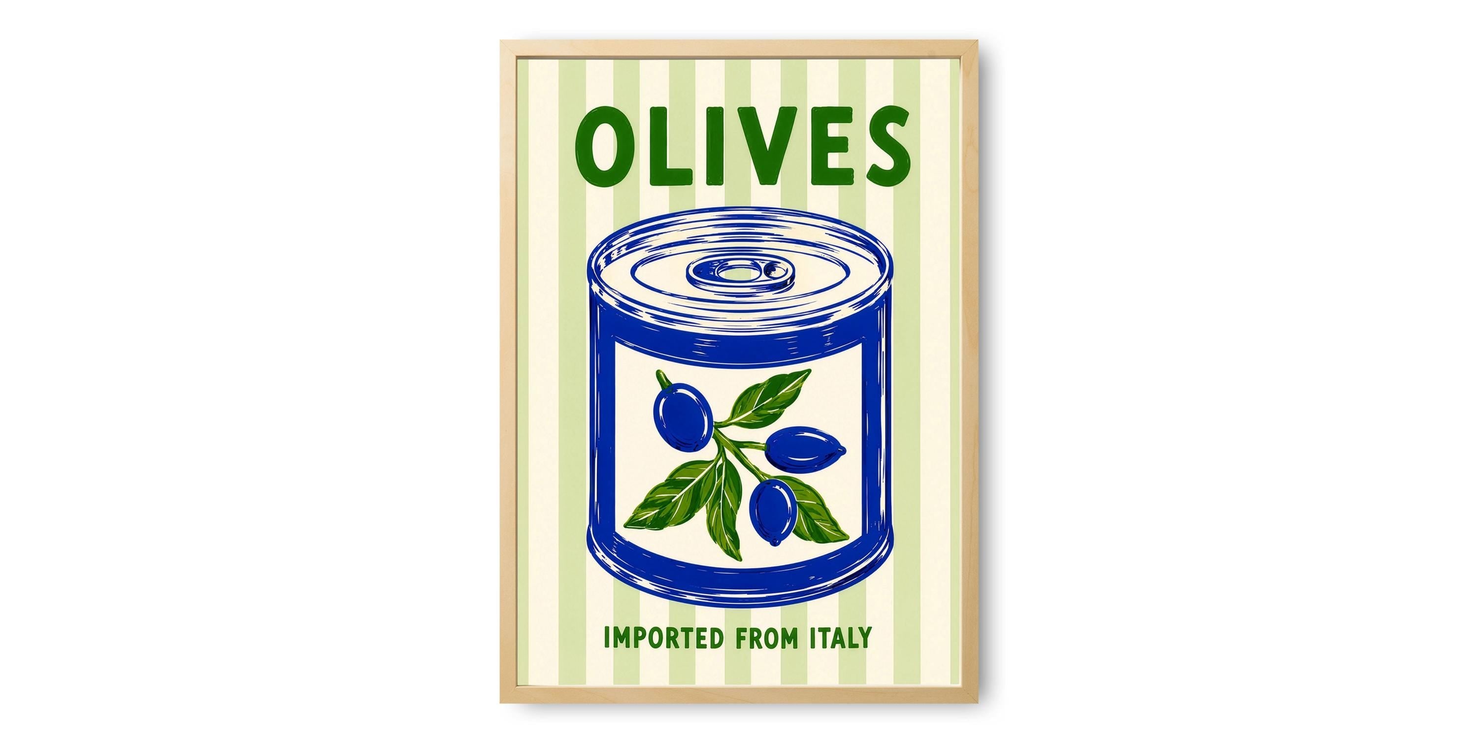 Olives Kitchen Print