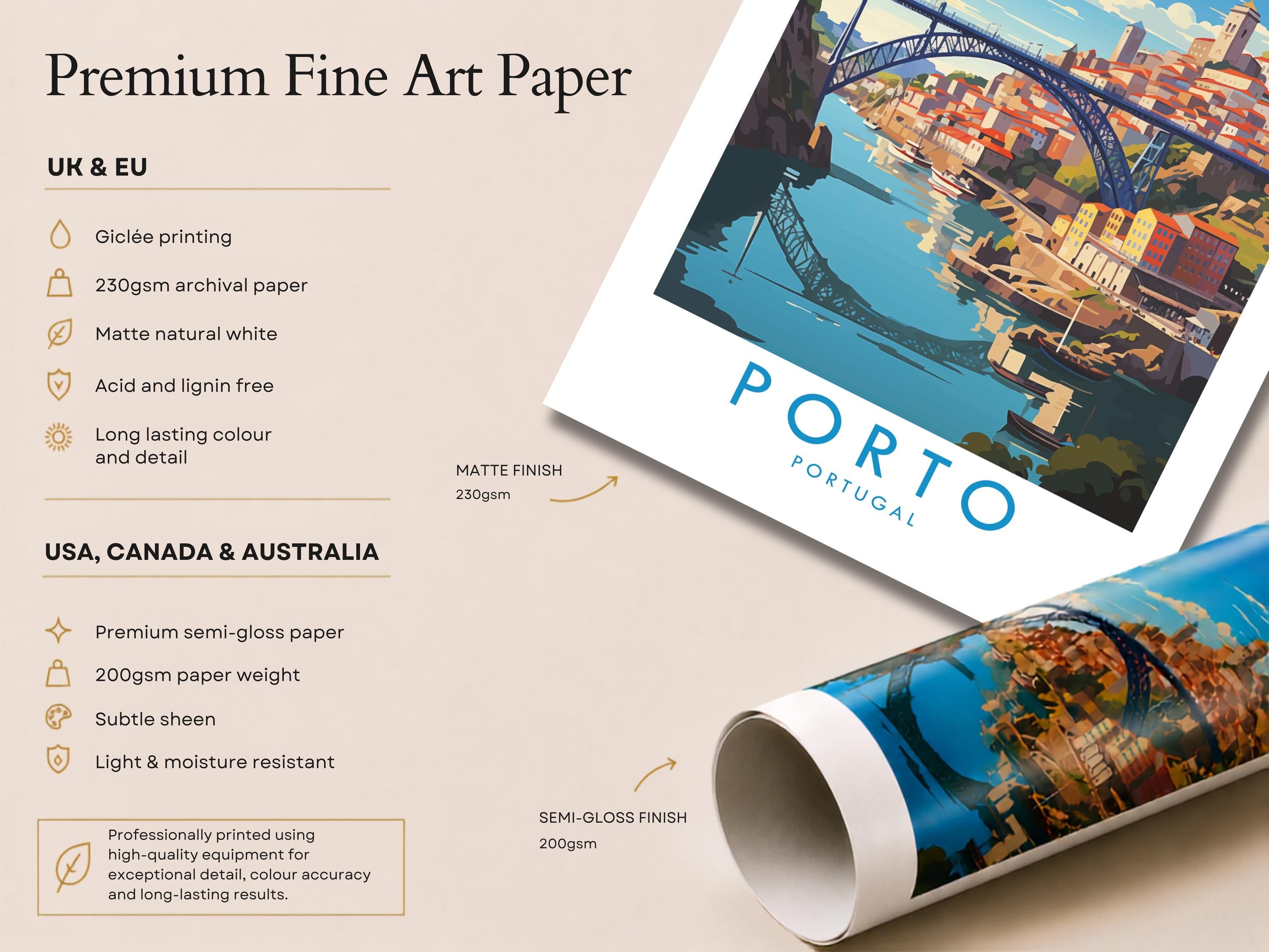 a roll of paper with a picture of a city on it