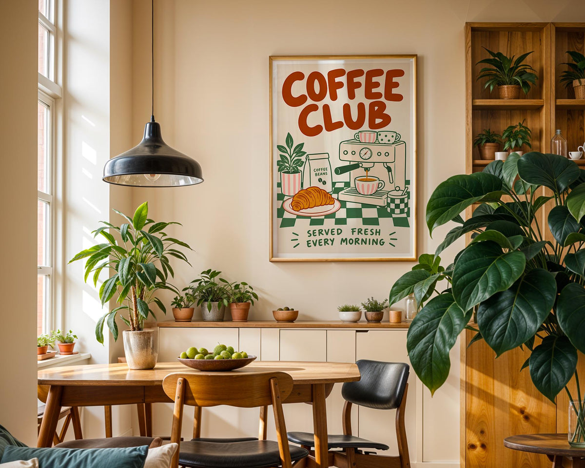 Coffee Club Print
