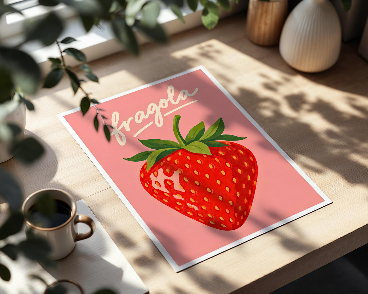 Strawberry Print