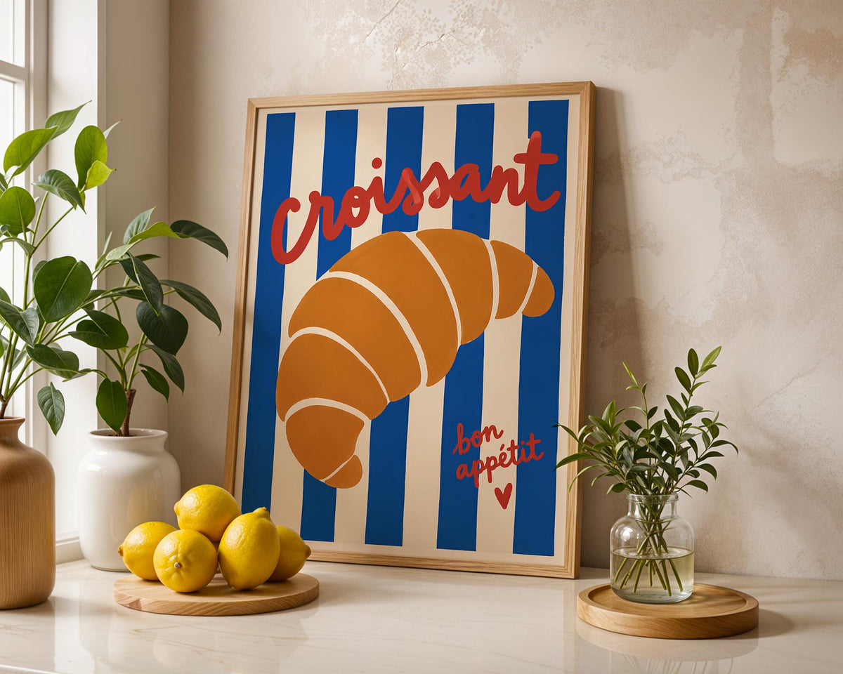 Croissant Print
