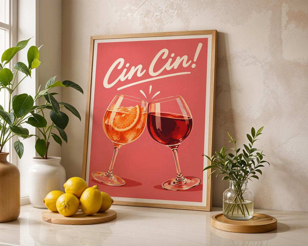 Cin Cin Print