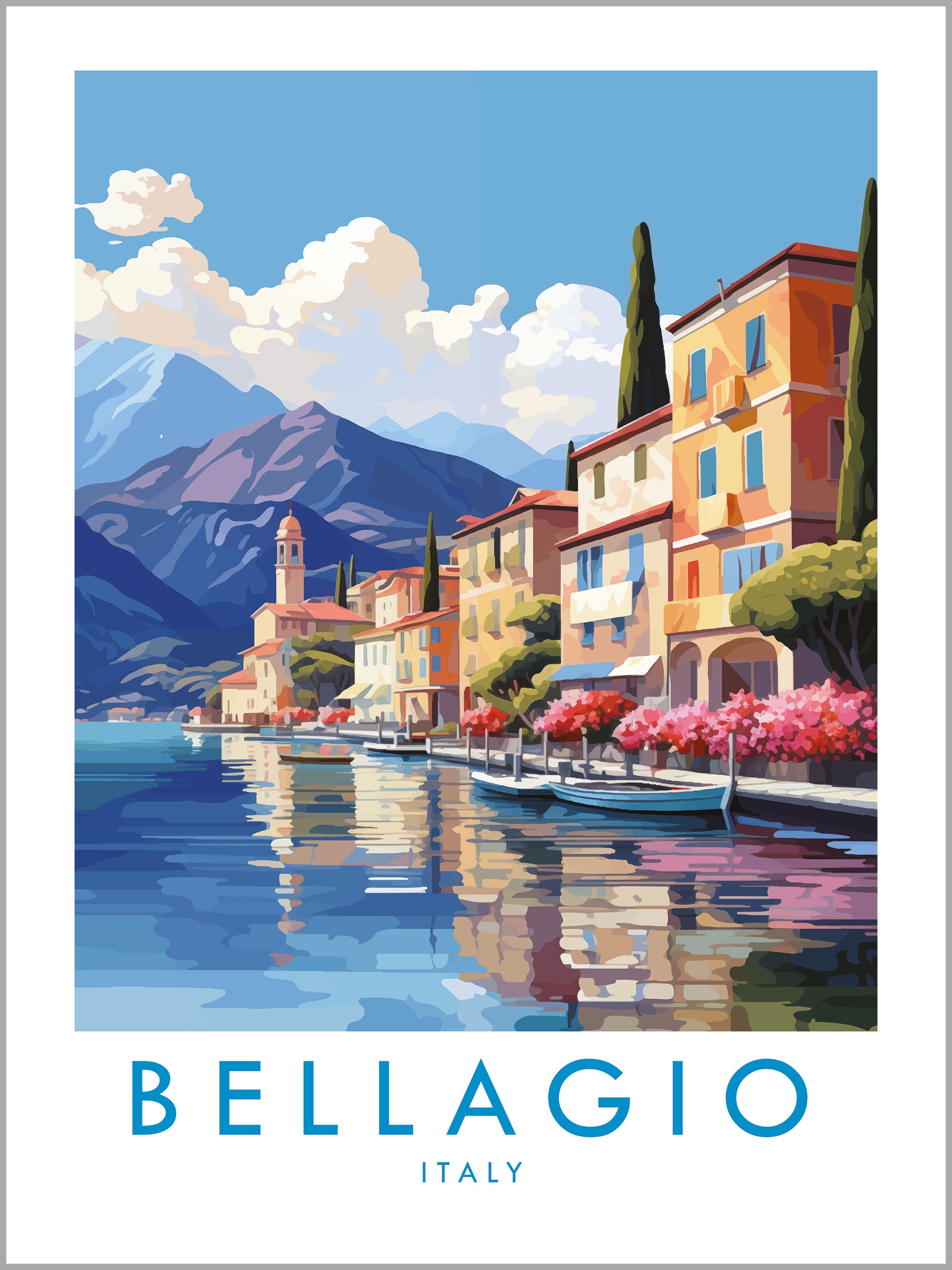 Bellagio Travel Print
