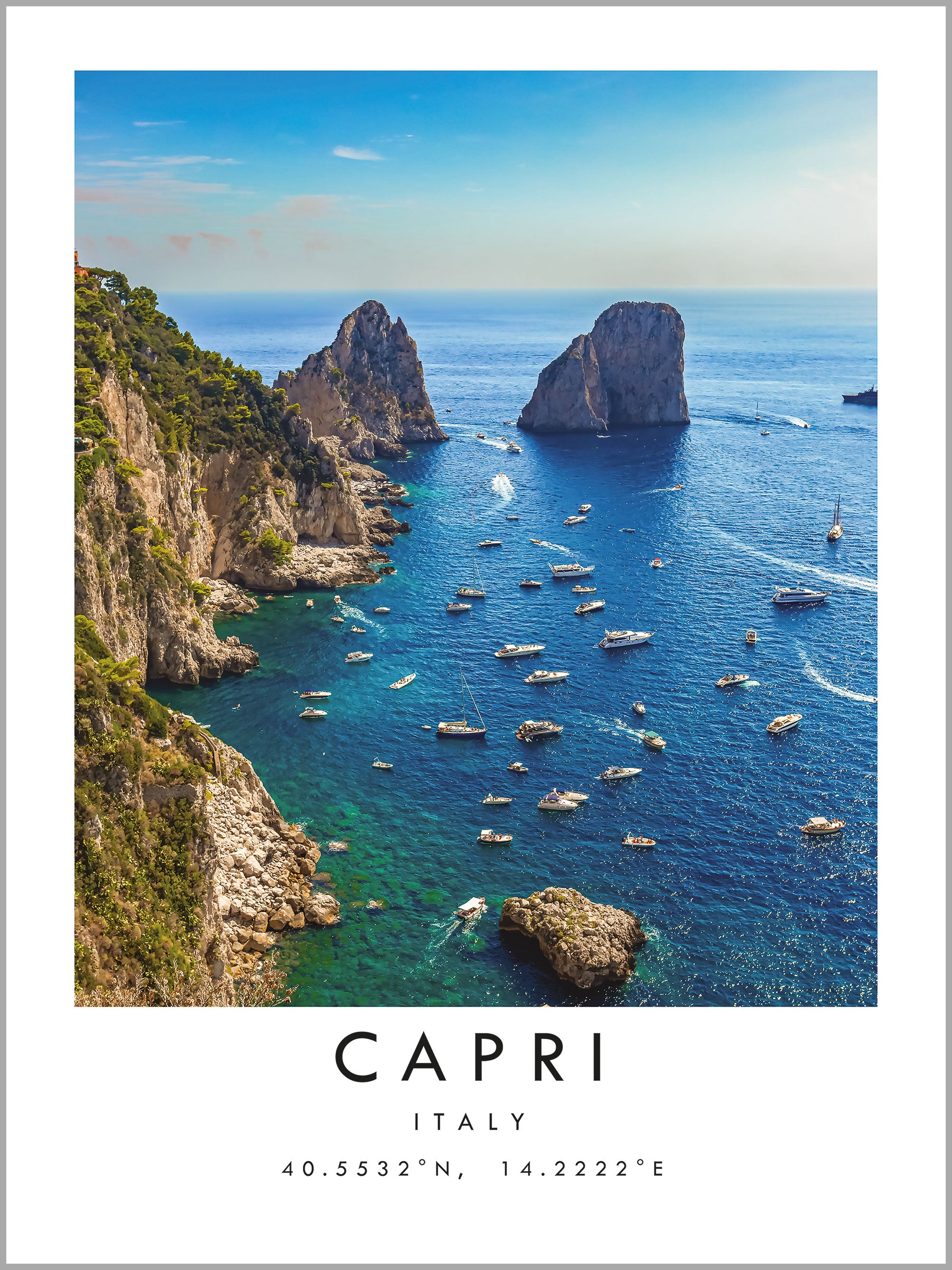 Capri Travel Print