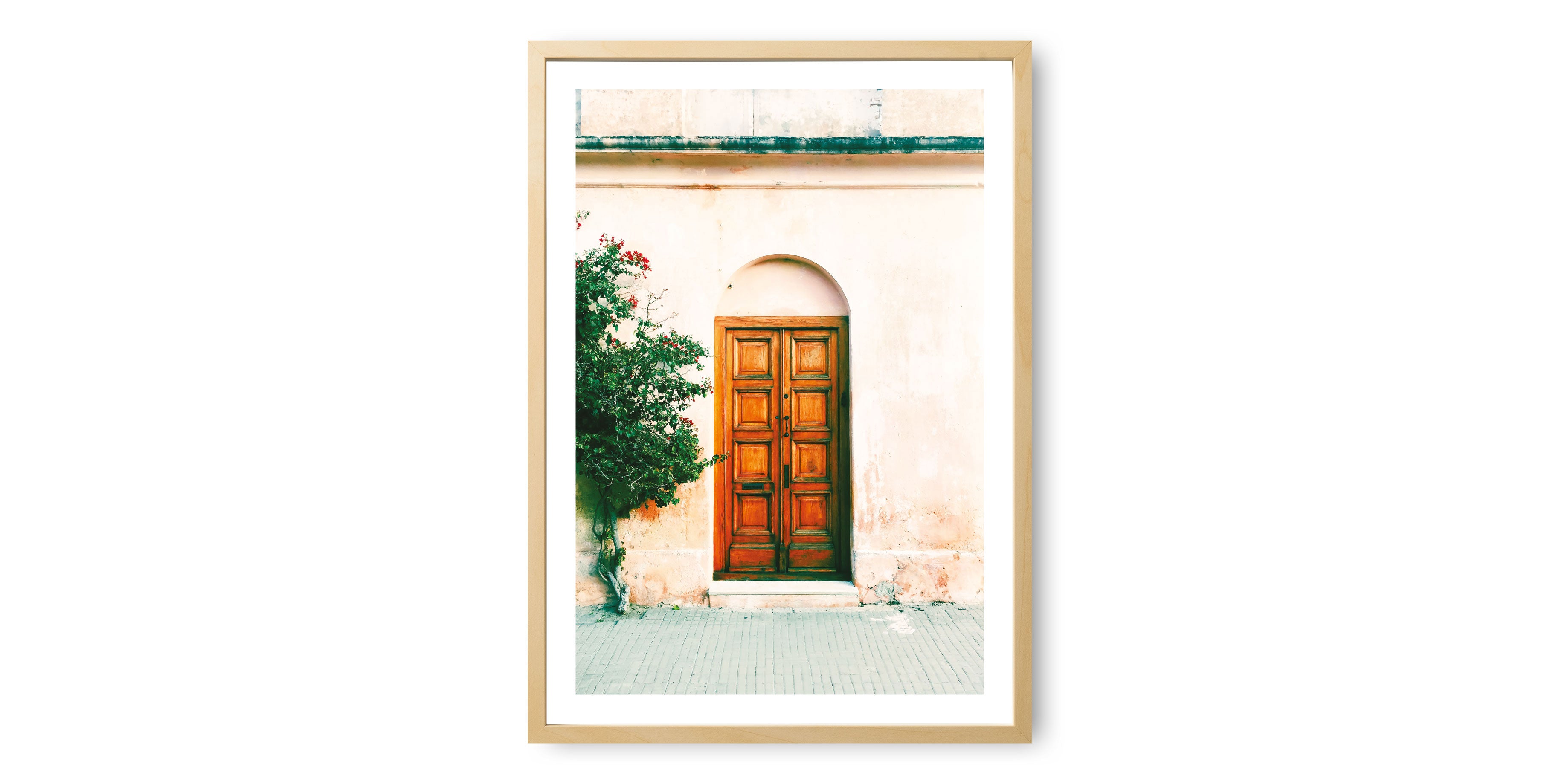 Rustic Wooden Door Print