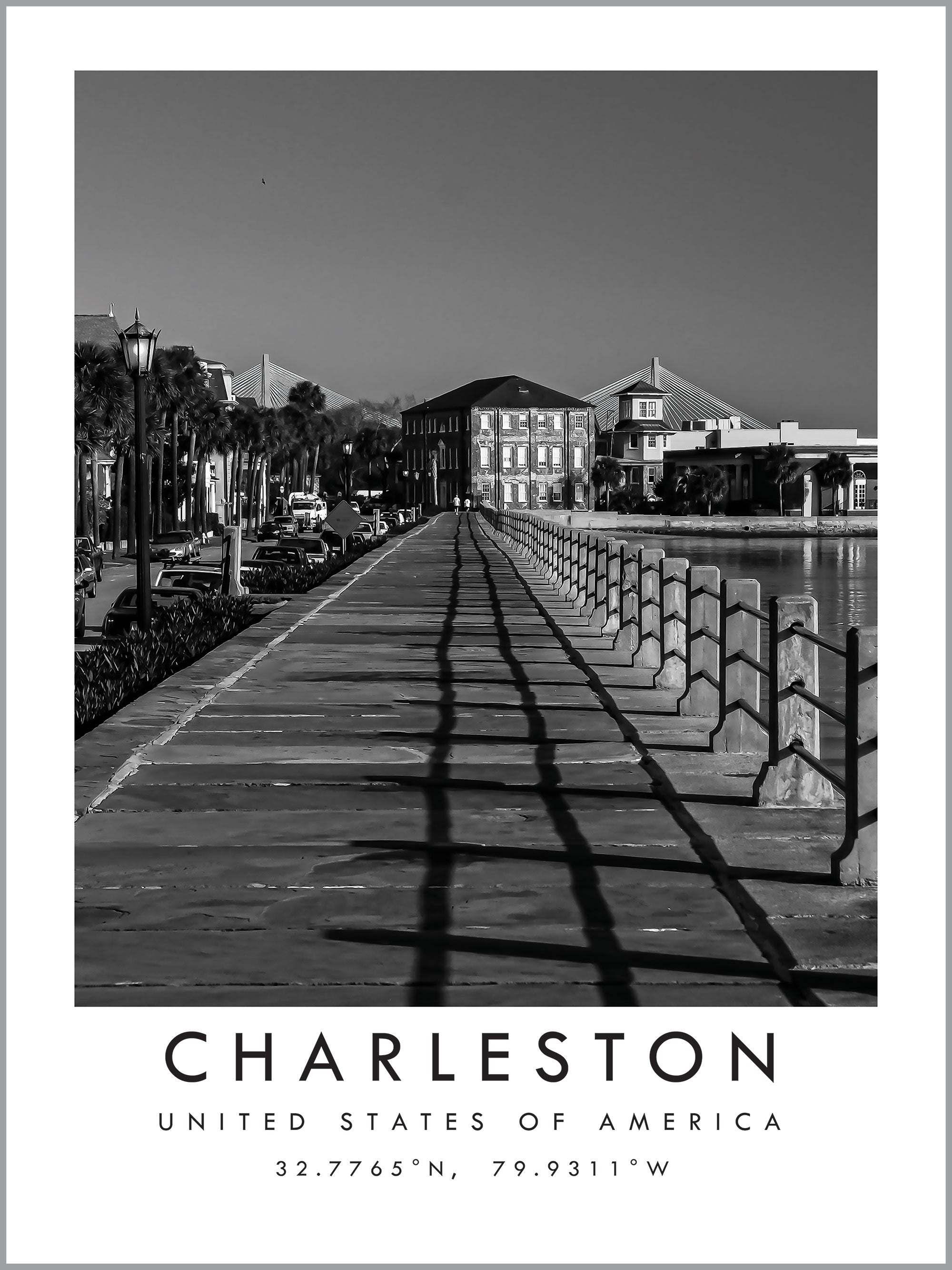 Charleston Travel Print