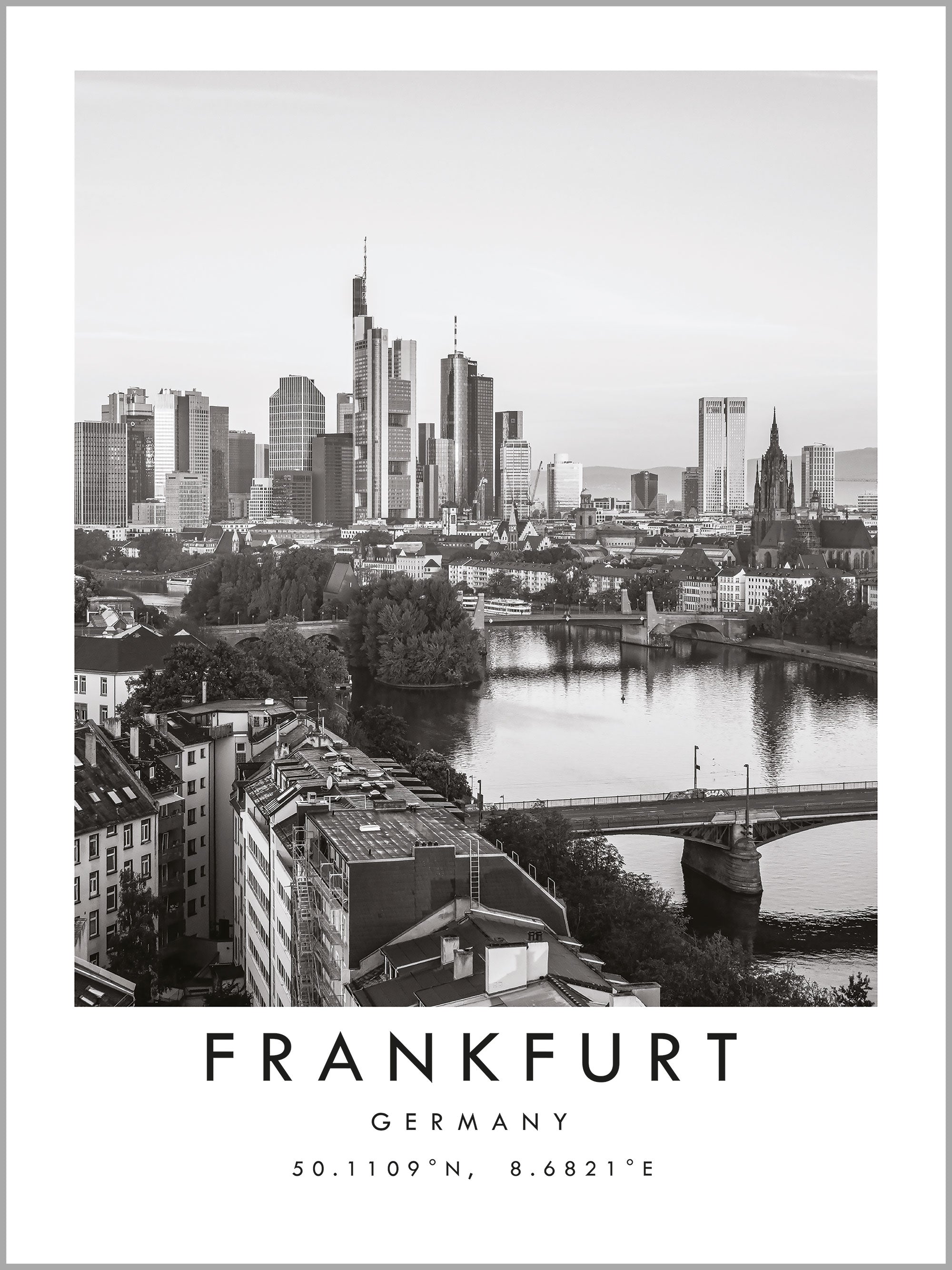 Frankfurt Travel Print