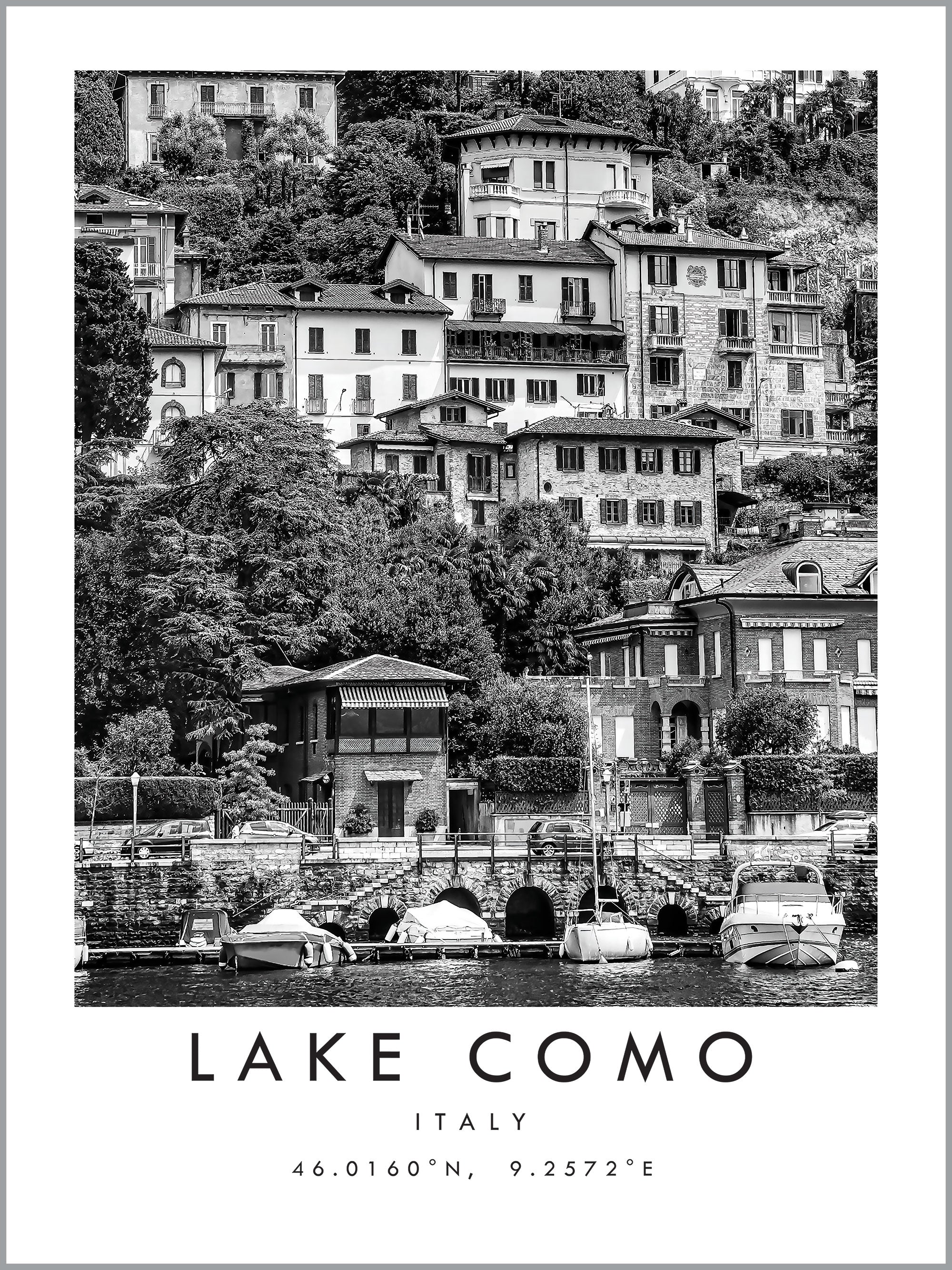 Lake Como Travel Print