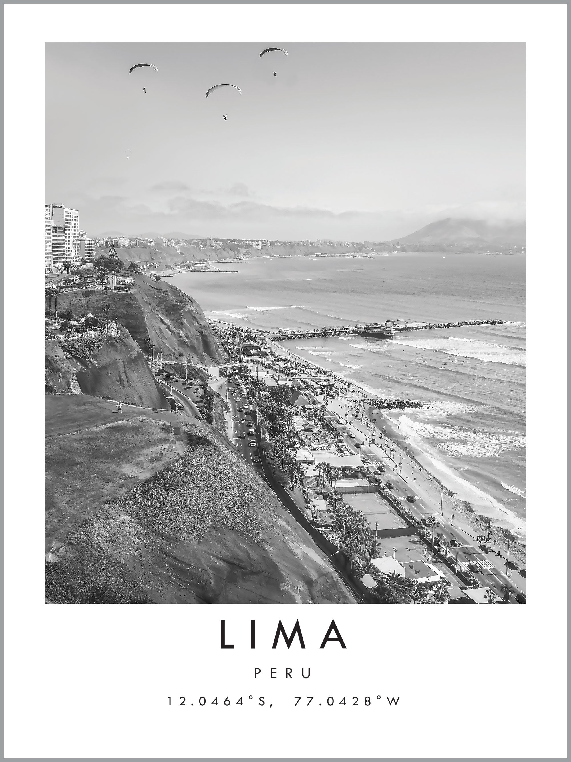 Lima Travel Print