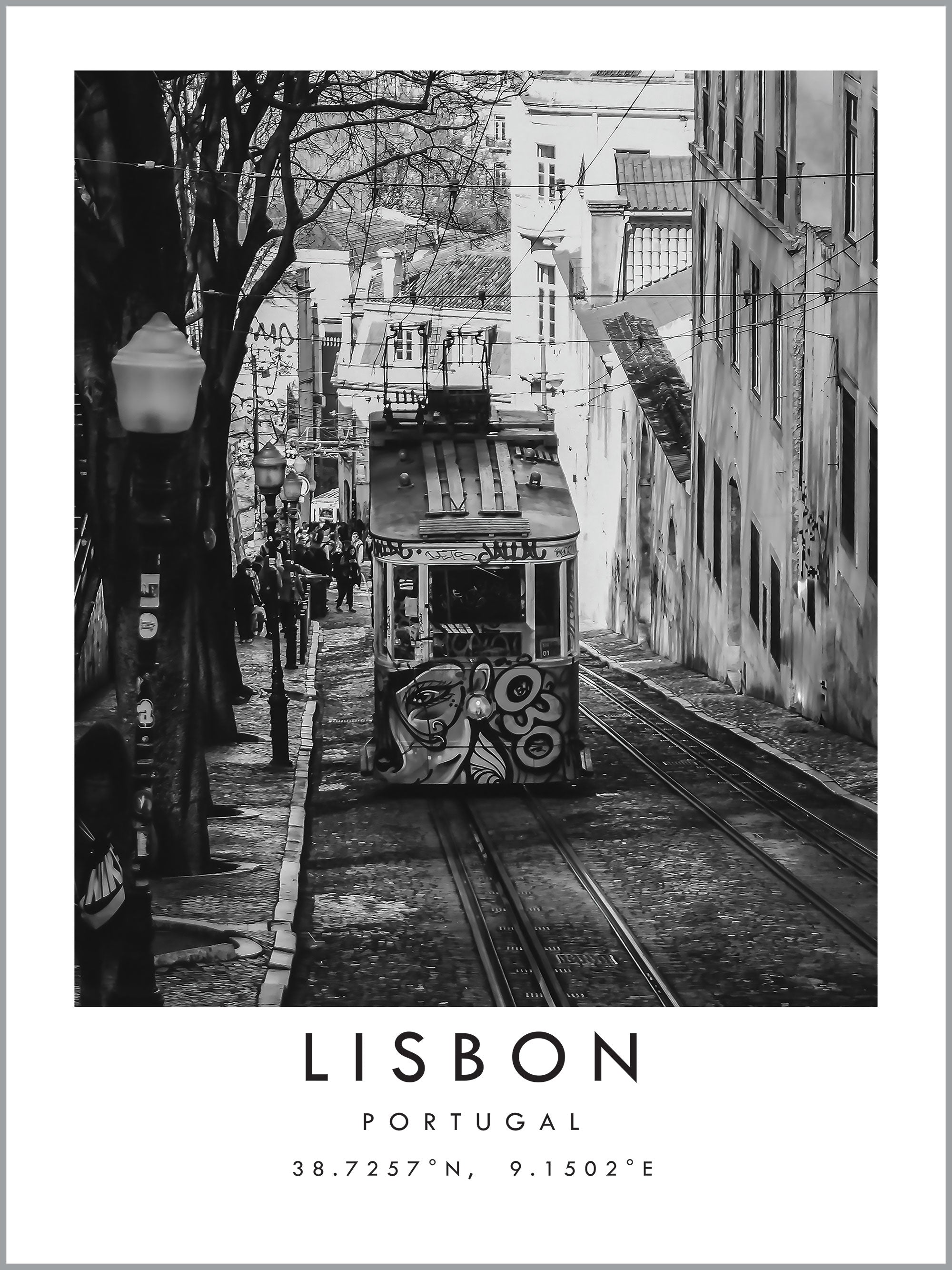 Lisbon Travel Print