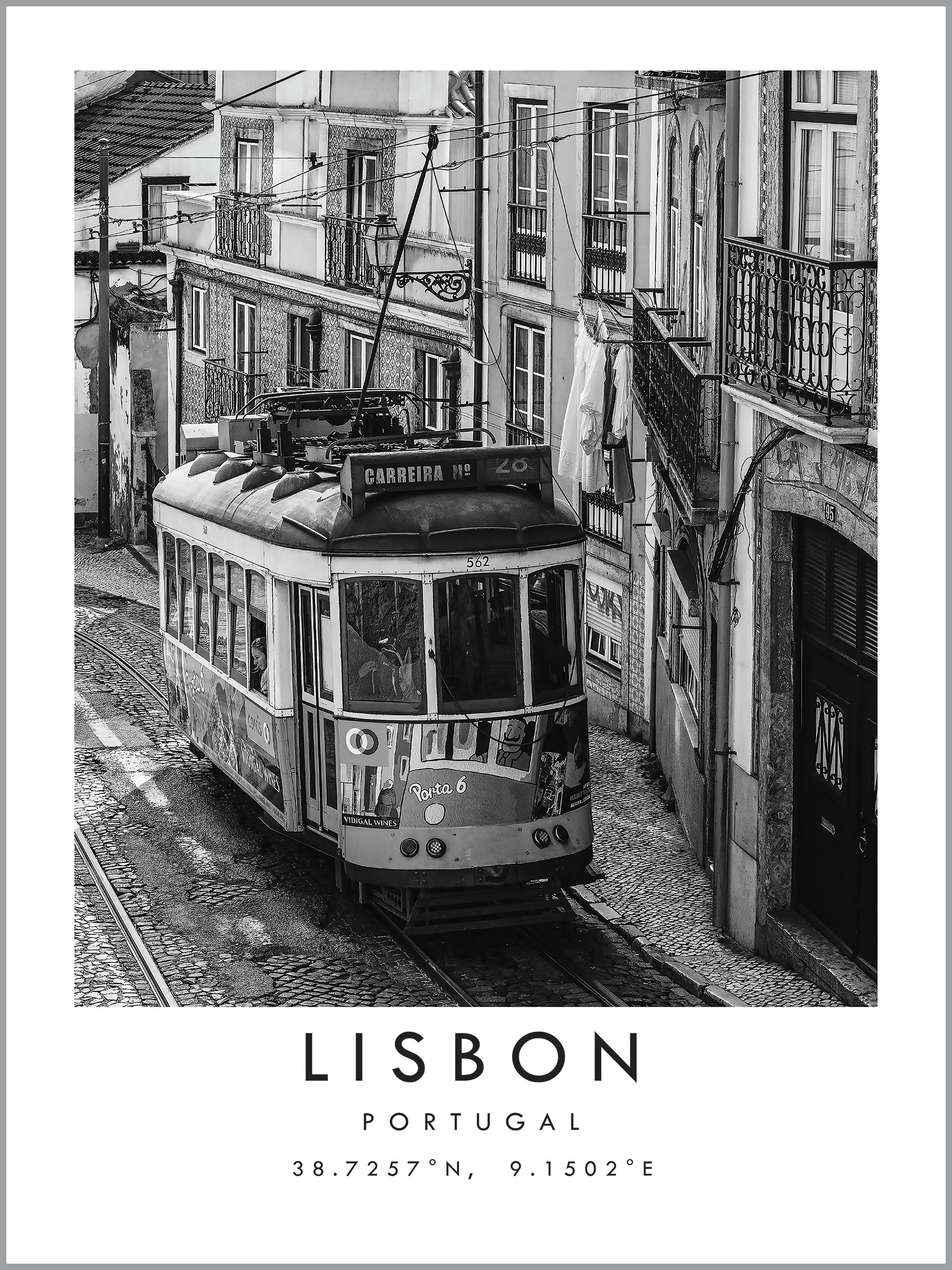 Lisbon Travel Print