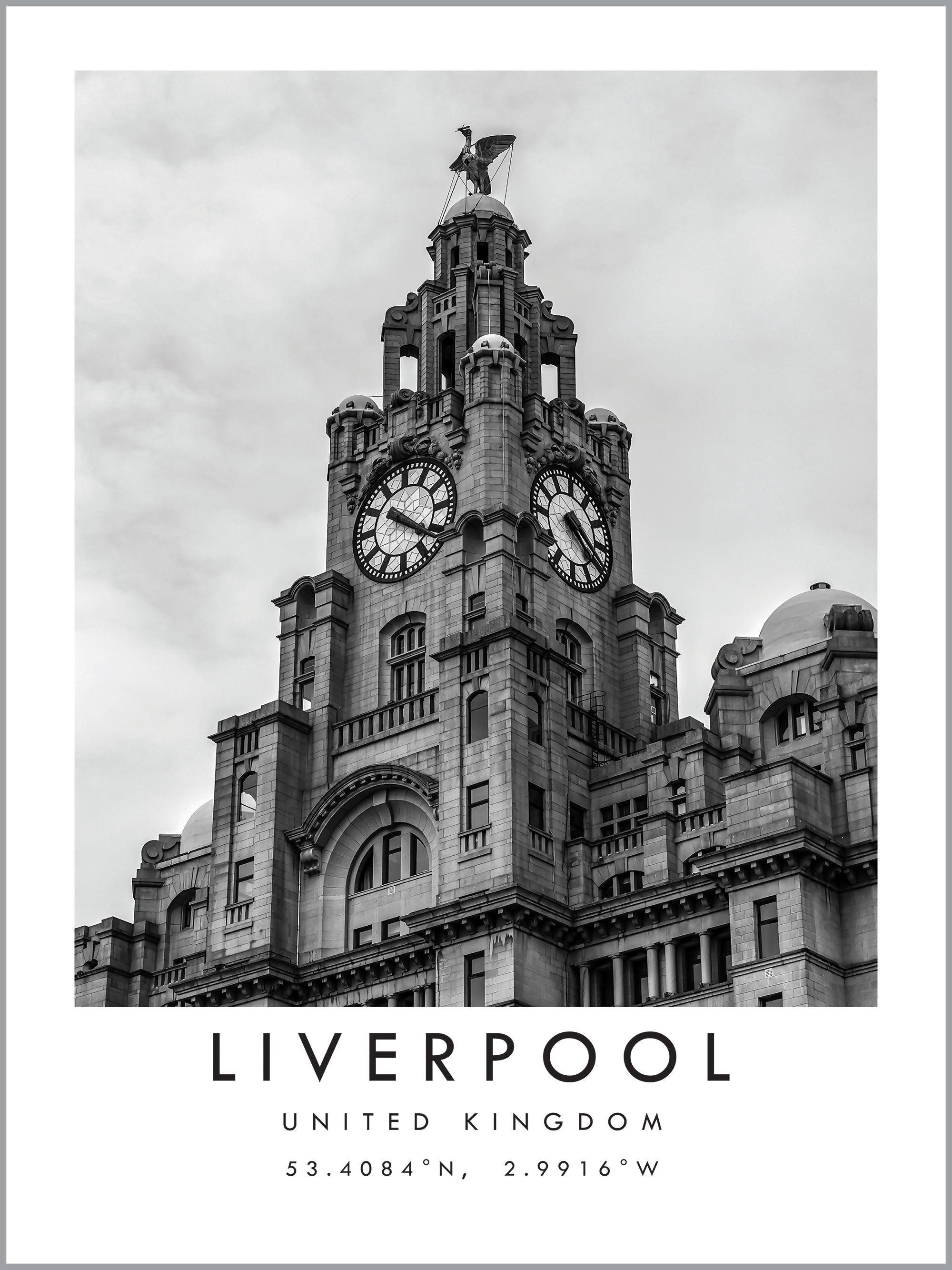 Liverpool Travel Print