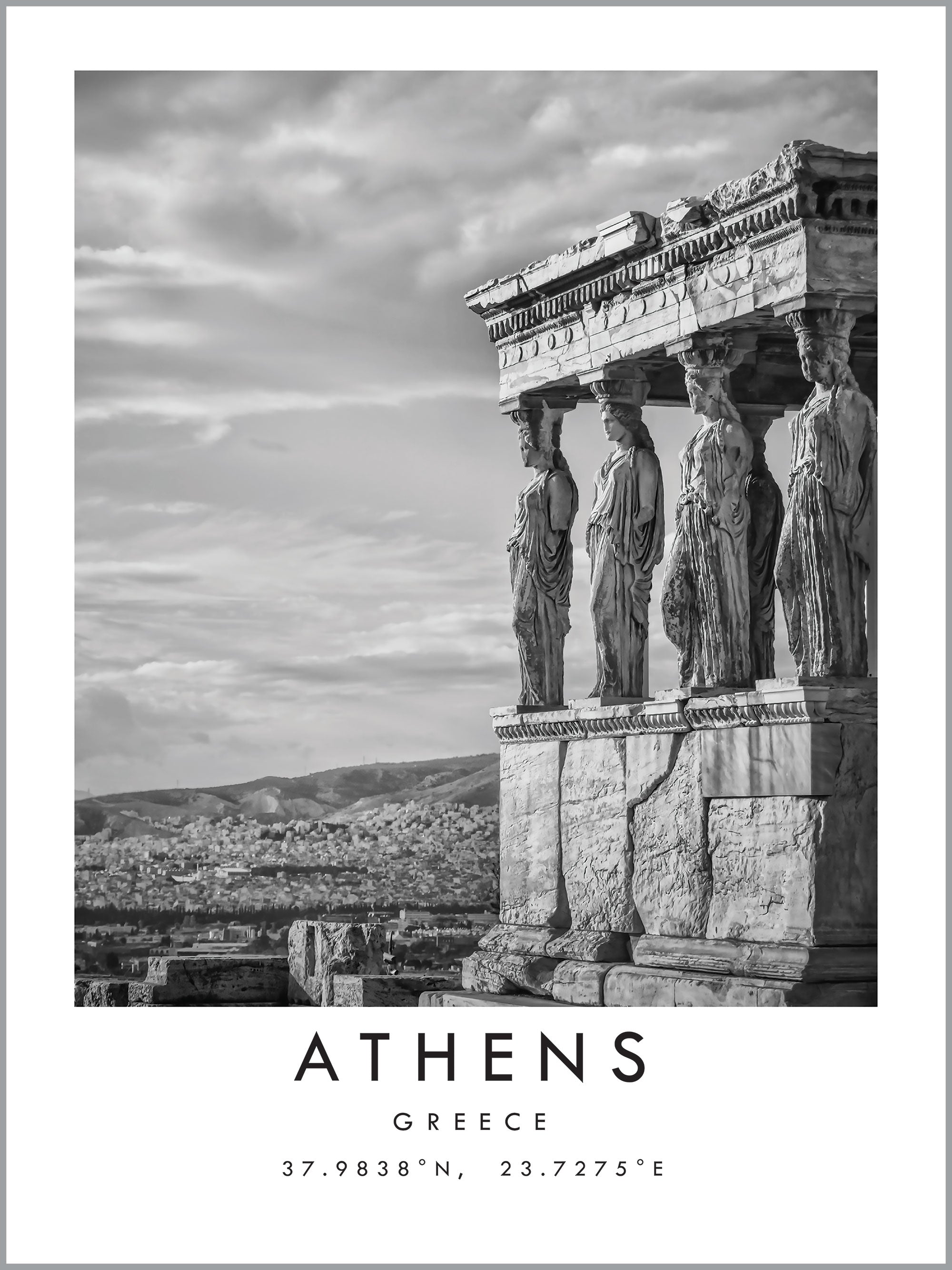 Athens Travel Print