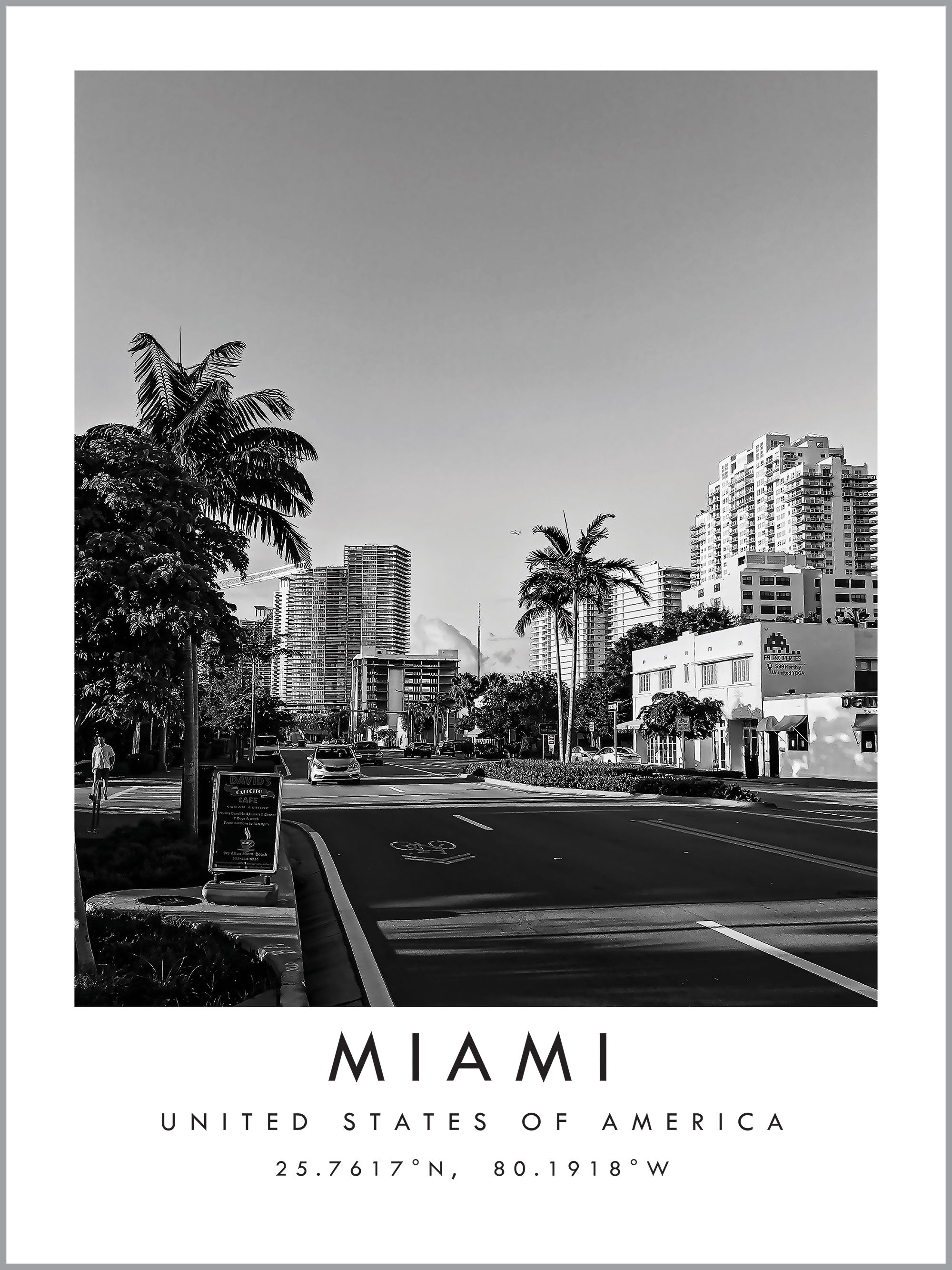 Miami Travel Print