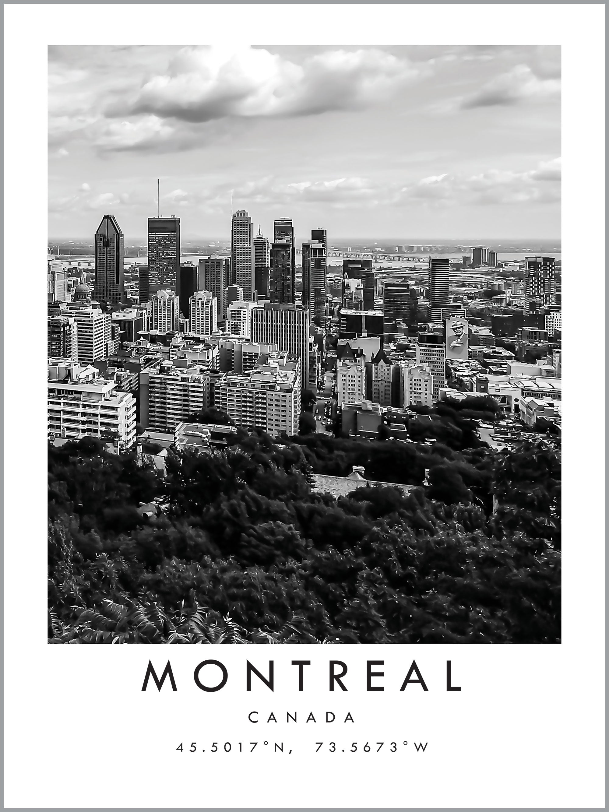 Montreal Travel Print