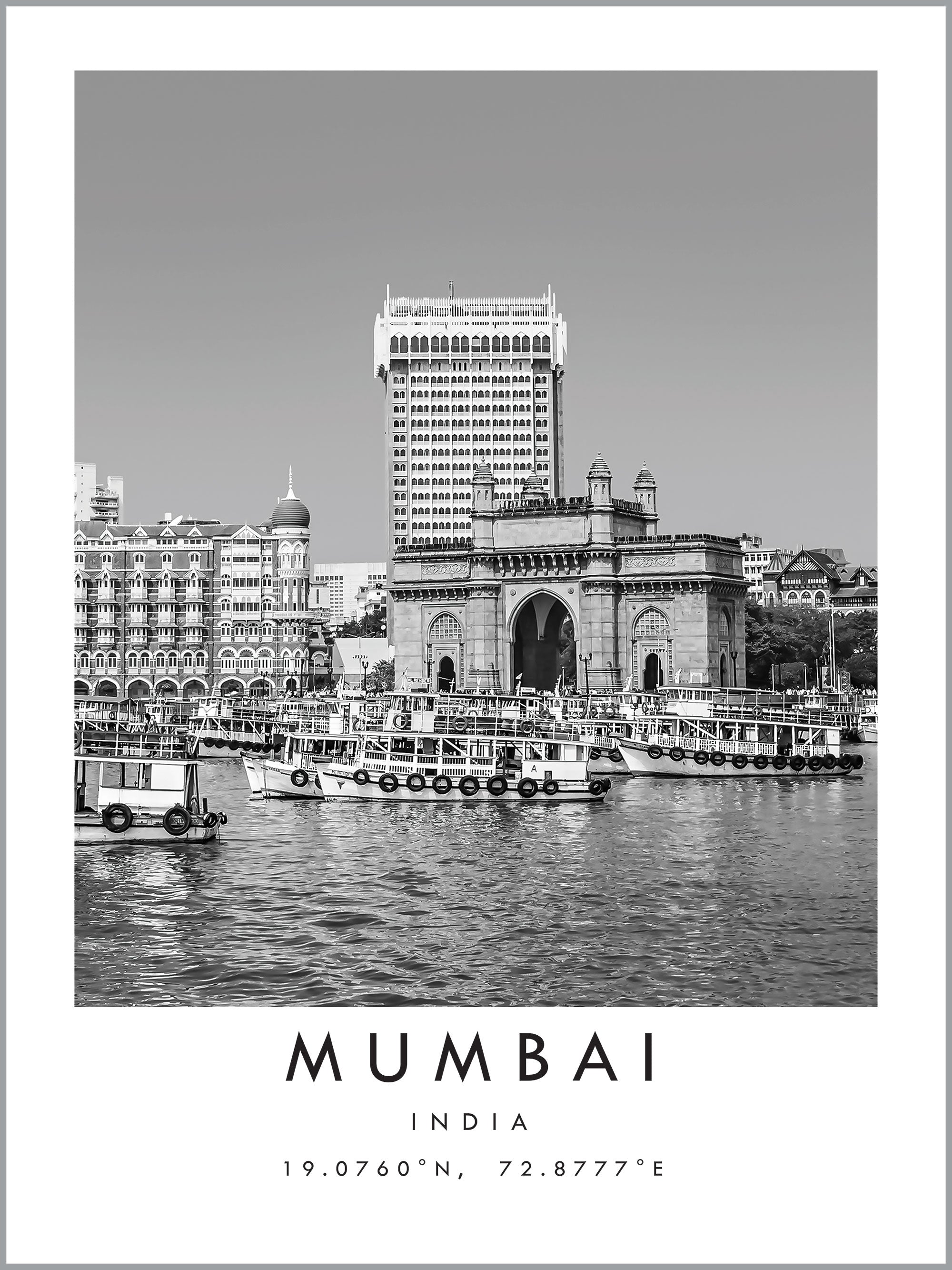 Mumbai Travel Print