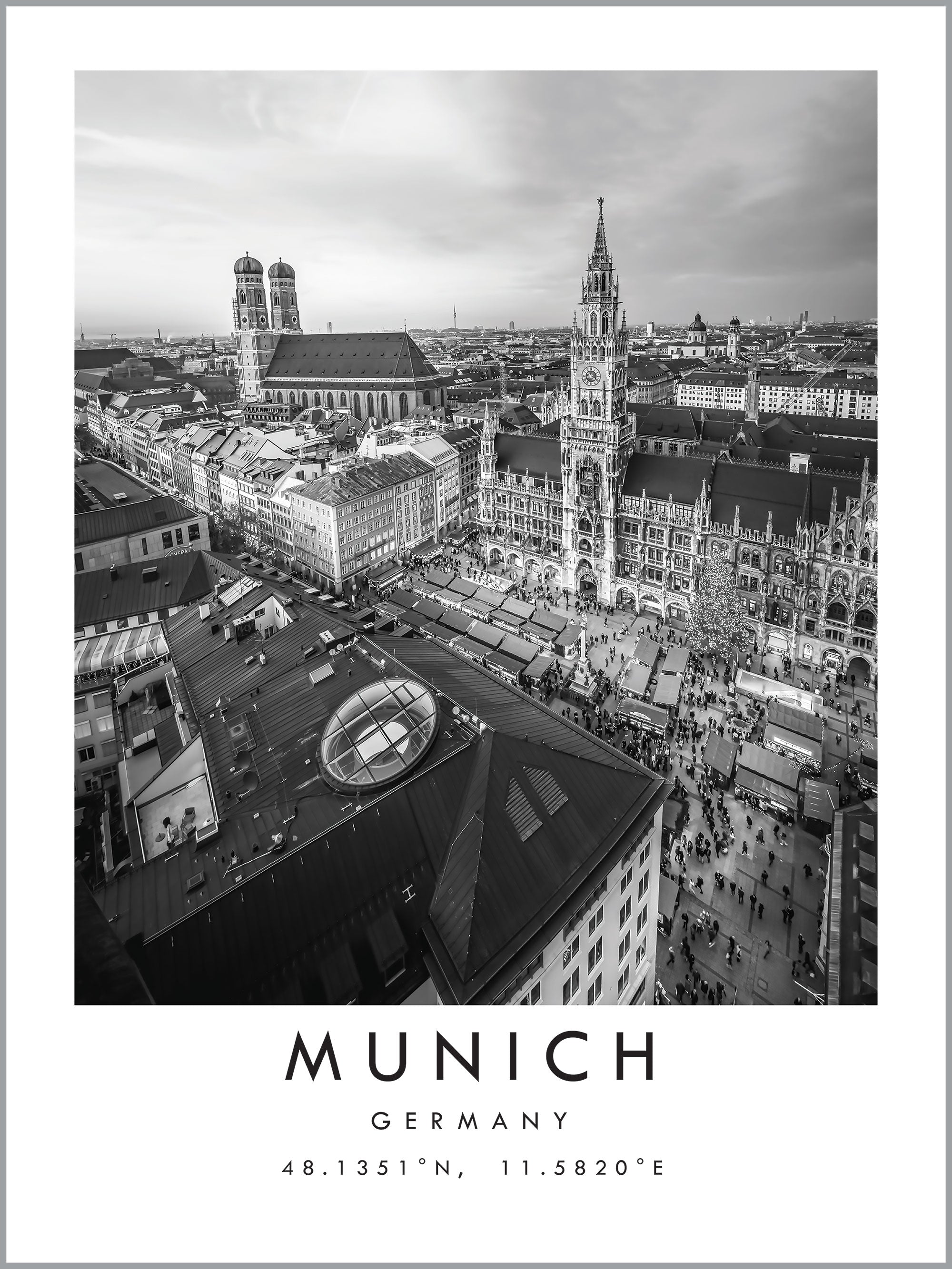 Munich Travel Print