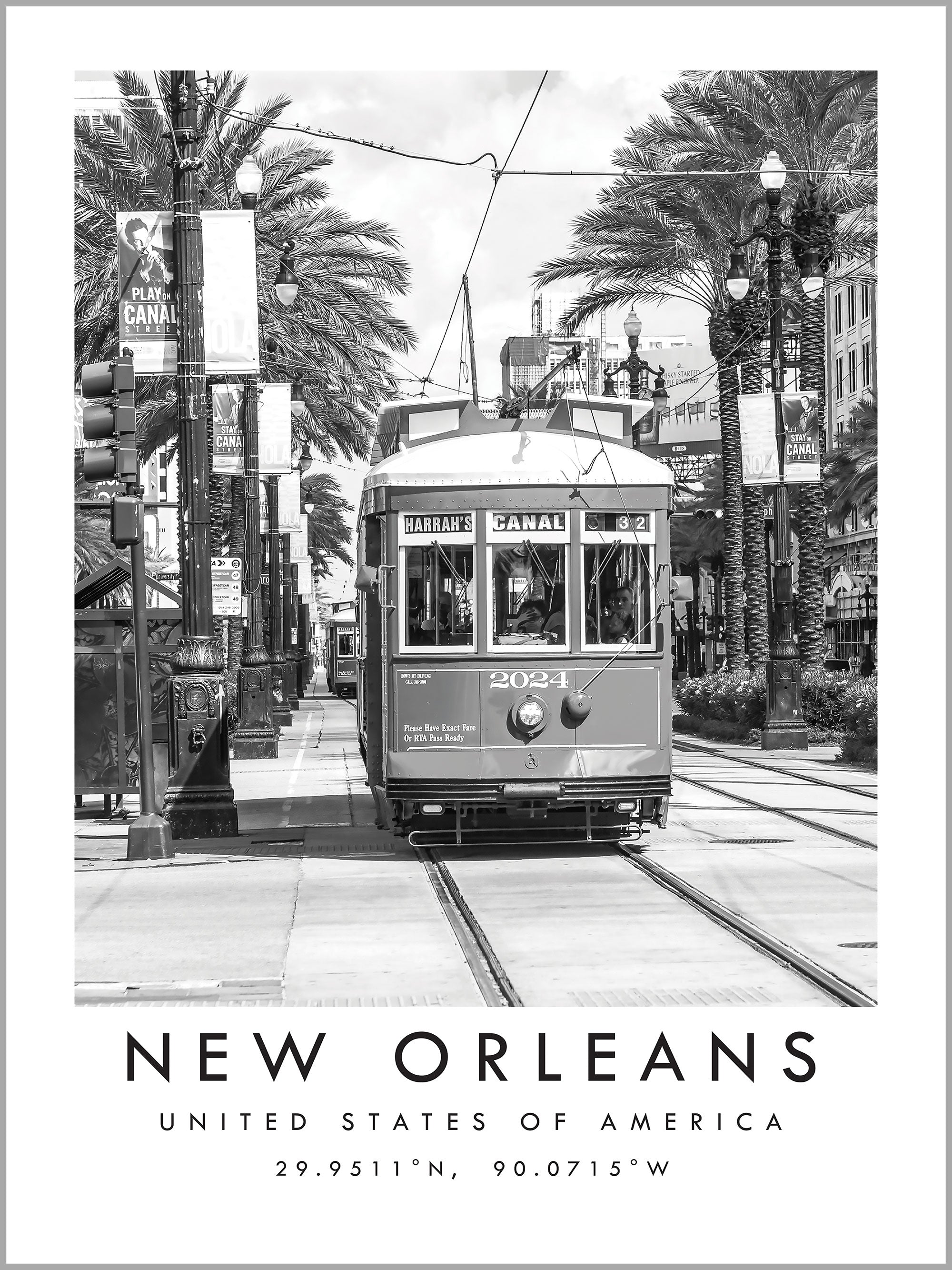 New Orleans Travel Print