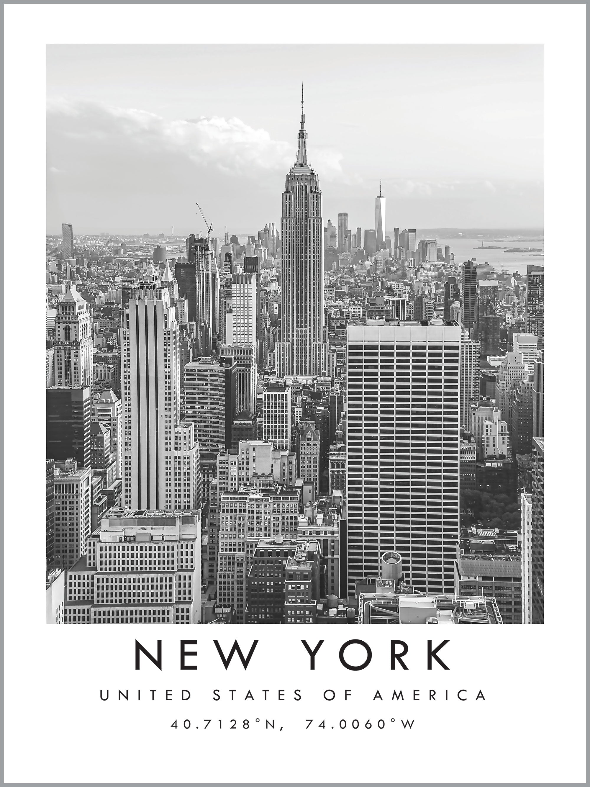 New York Travel Print