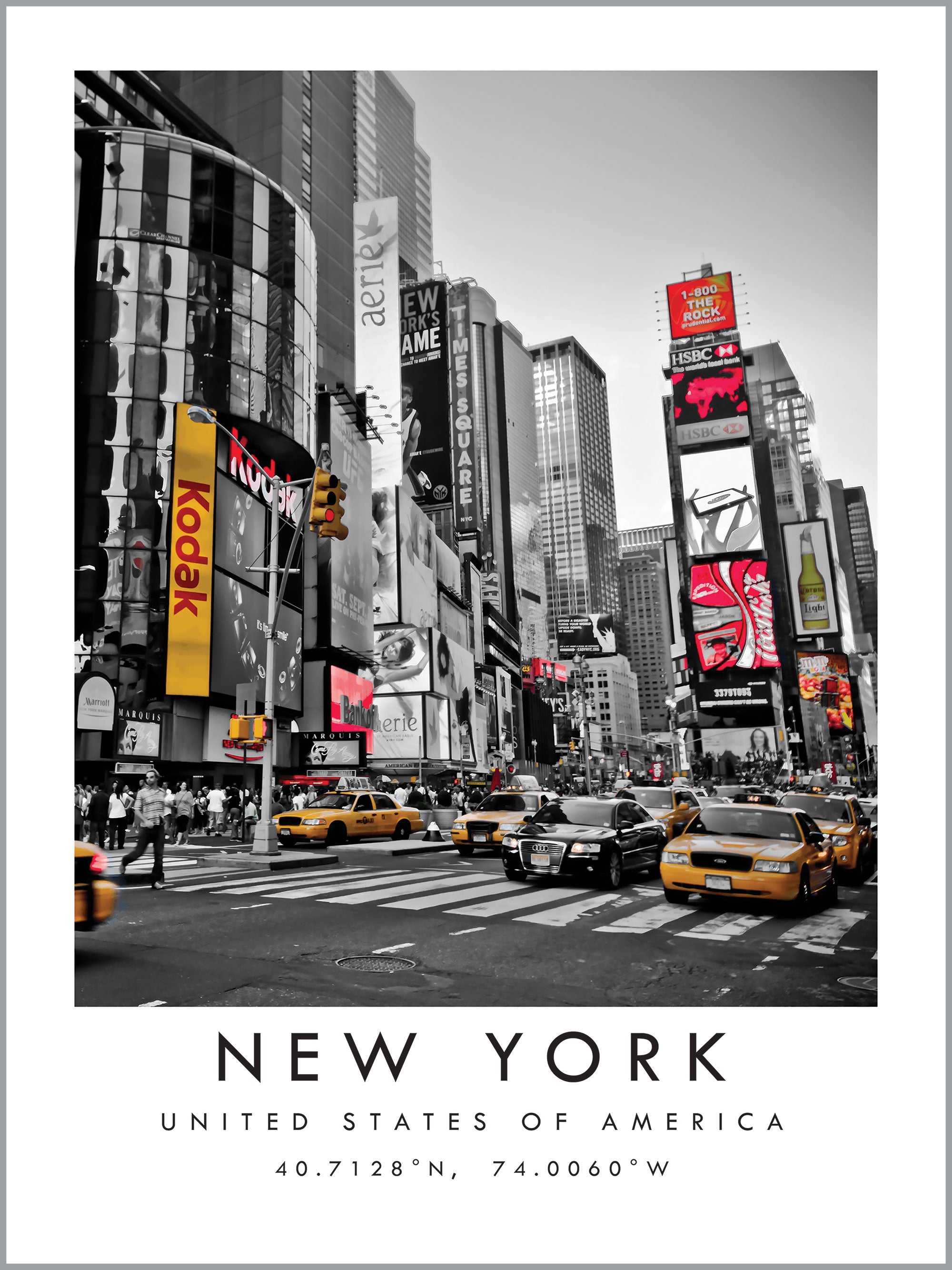 New York Travel Print