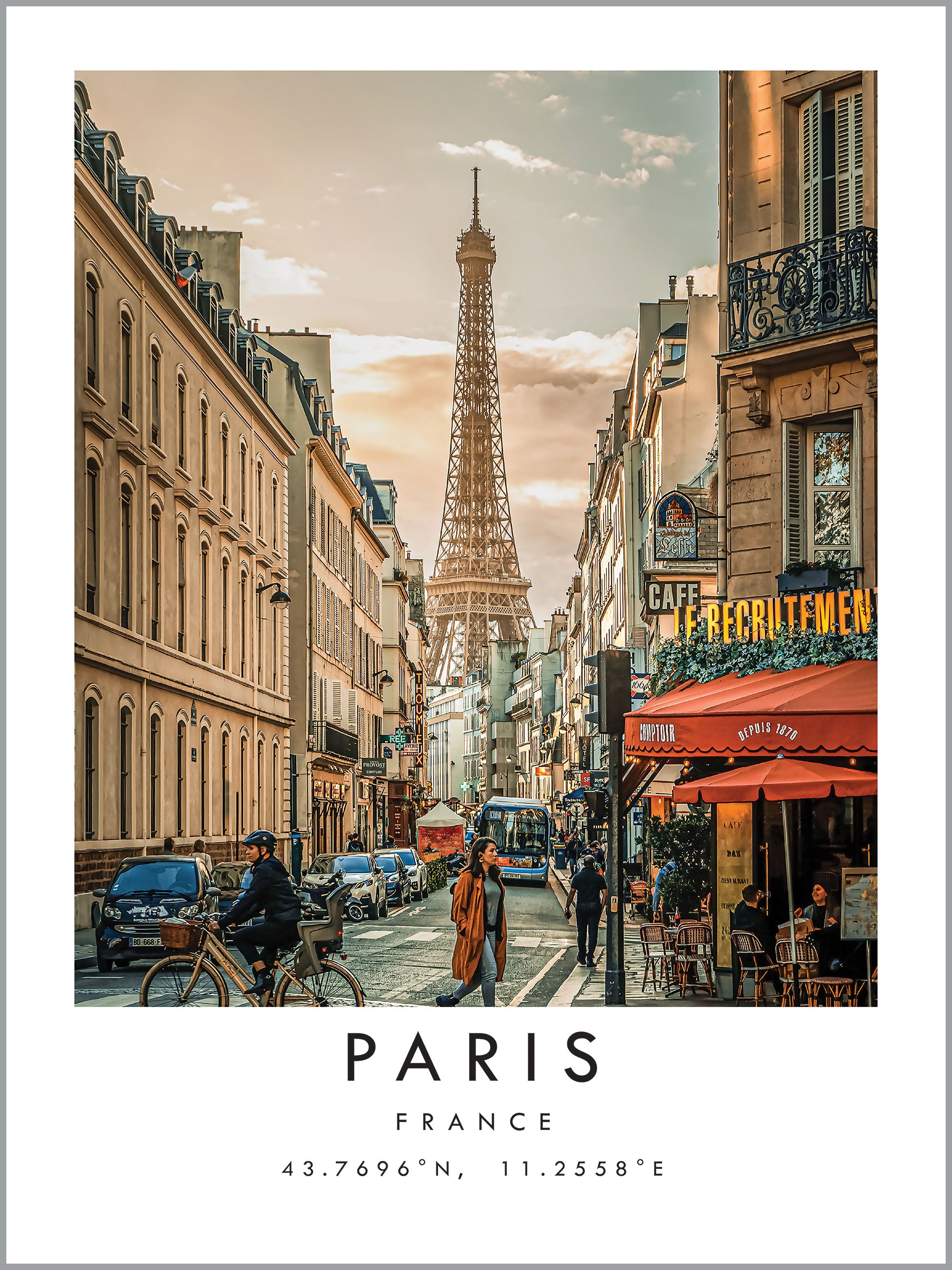 Paris Travel Print