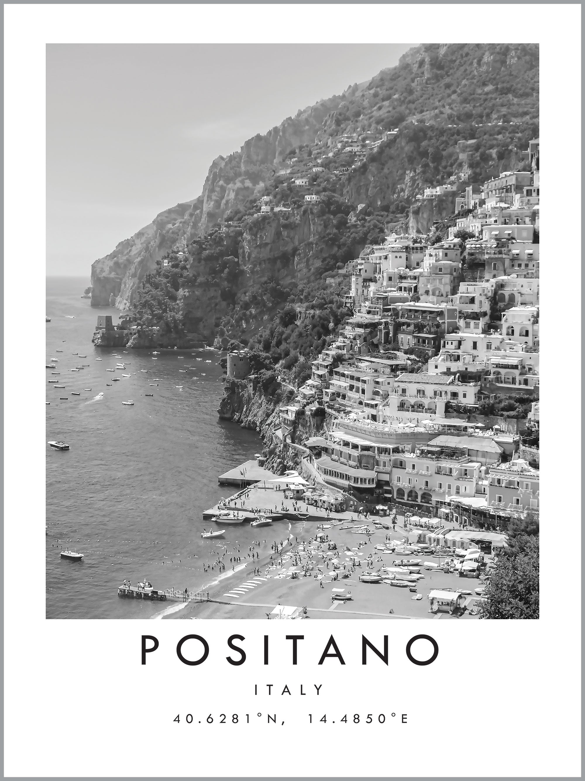 Positano Travel Print