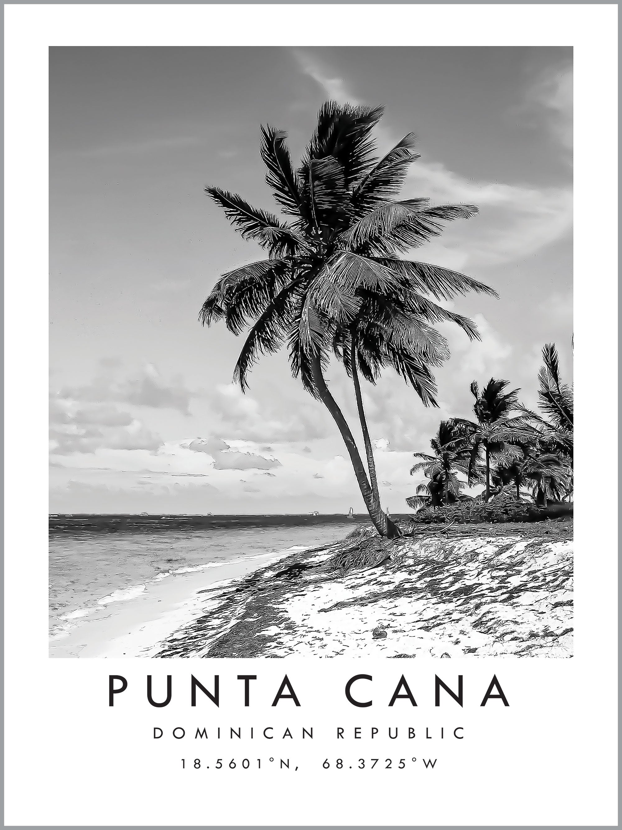 Punta Cana Travel Print