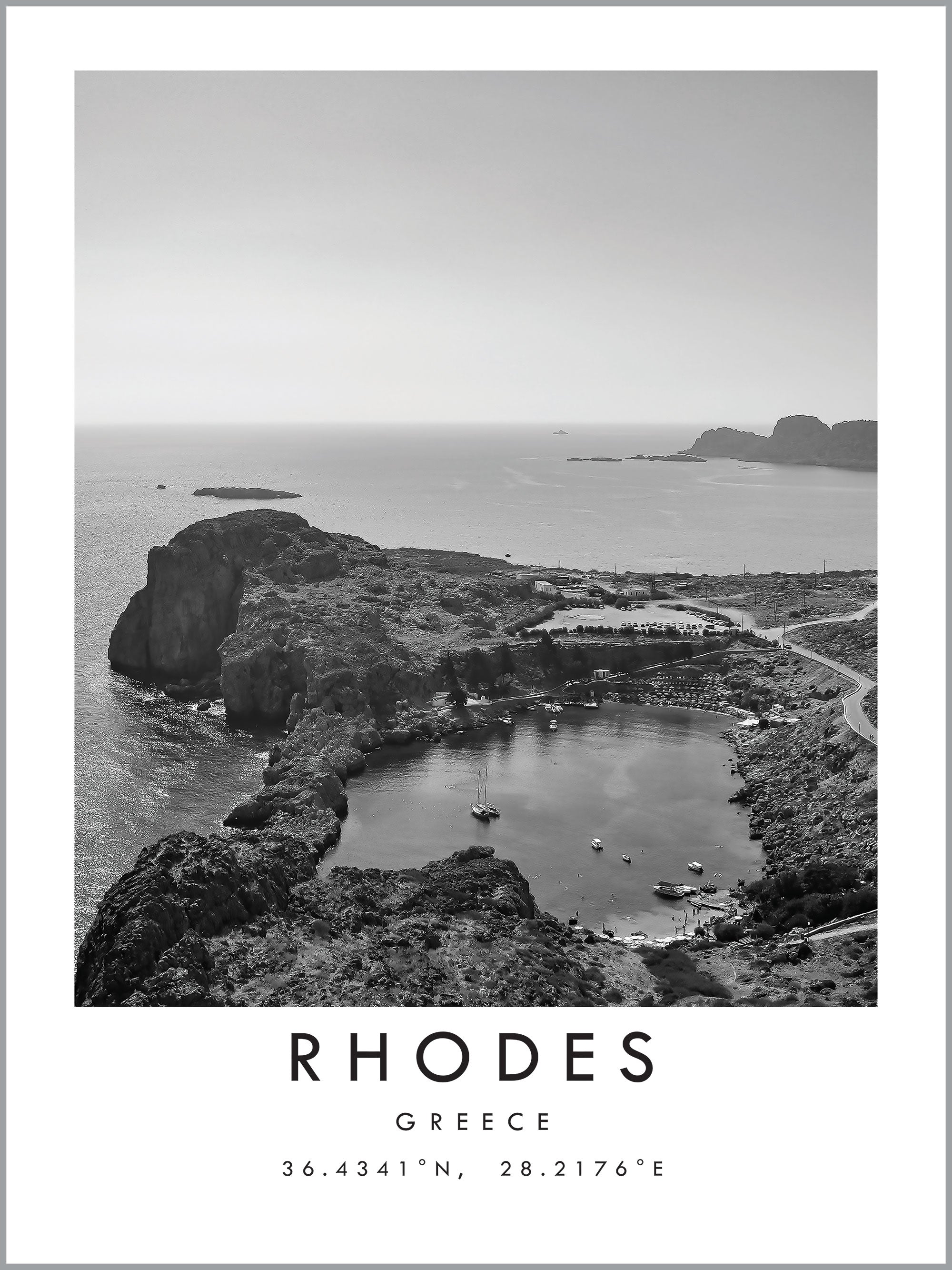 Rhodes Travel Print