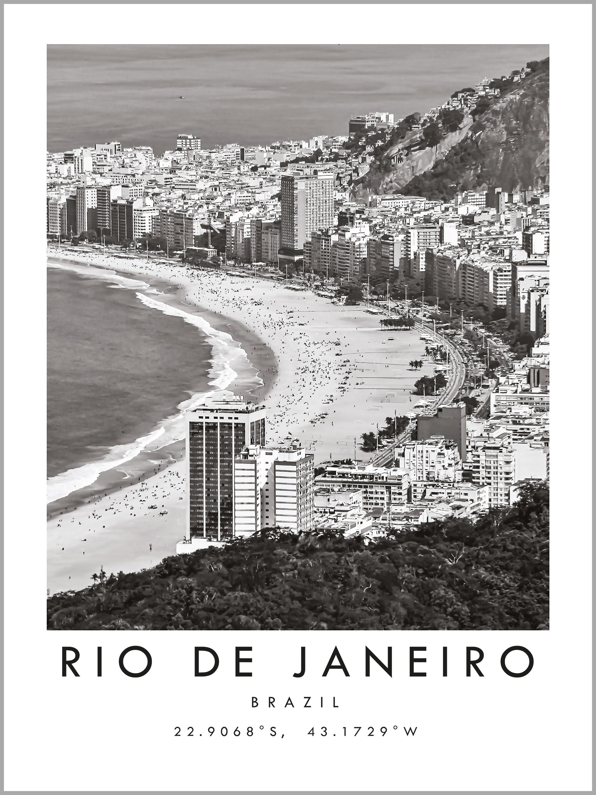 Rio De Janeiro Travel Print