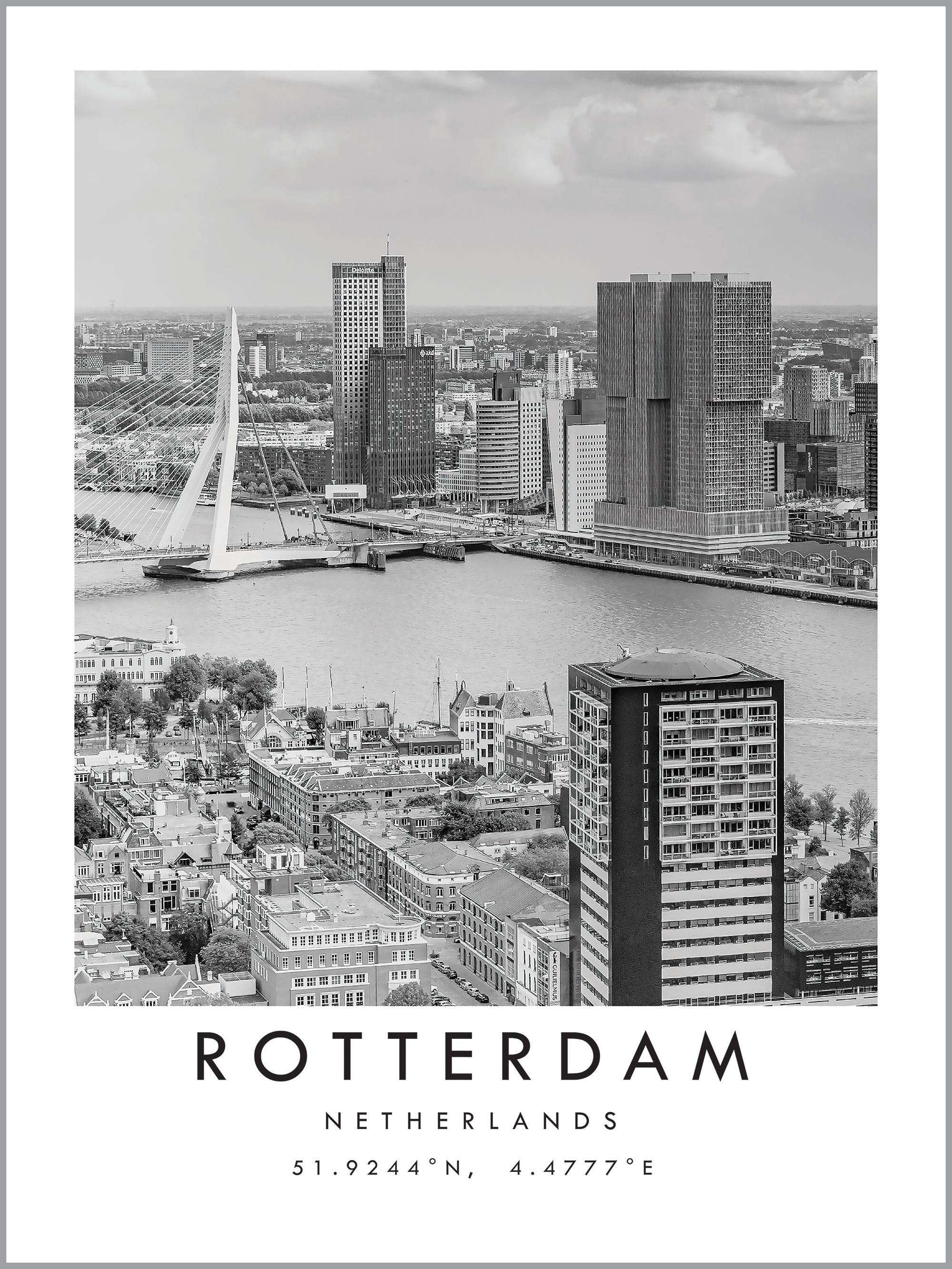 Rotterdam Travel Print
