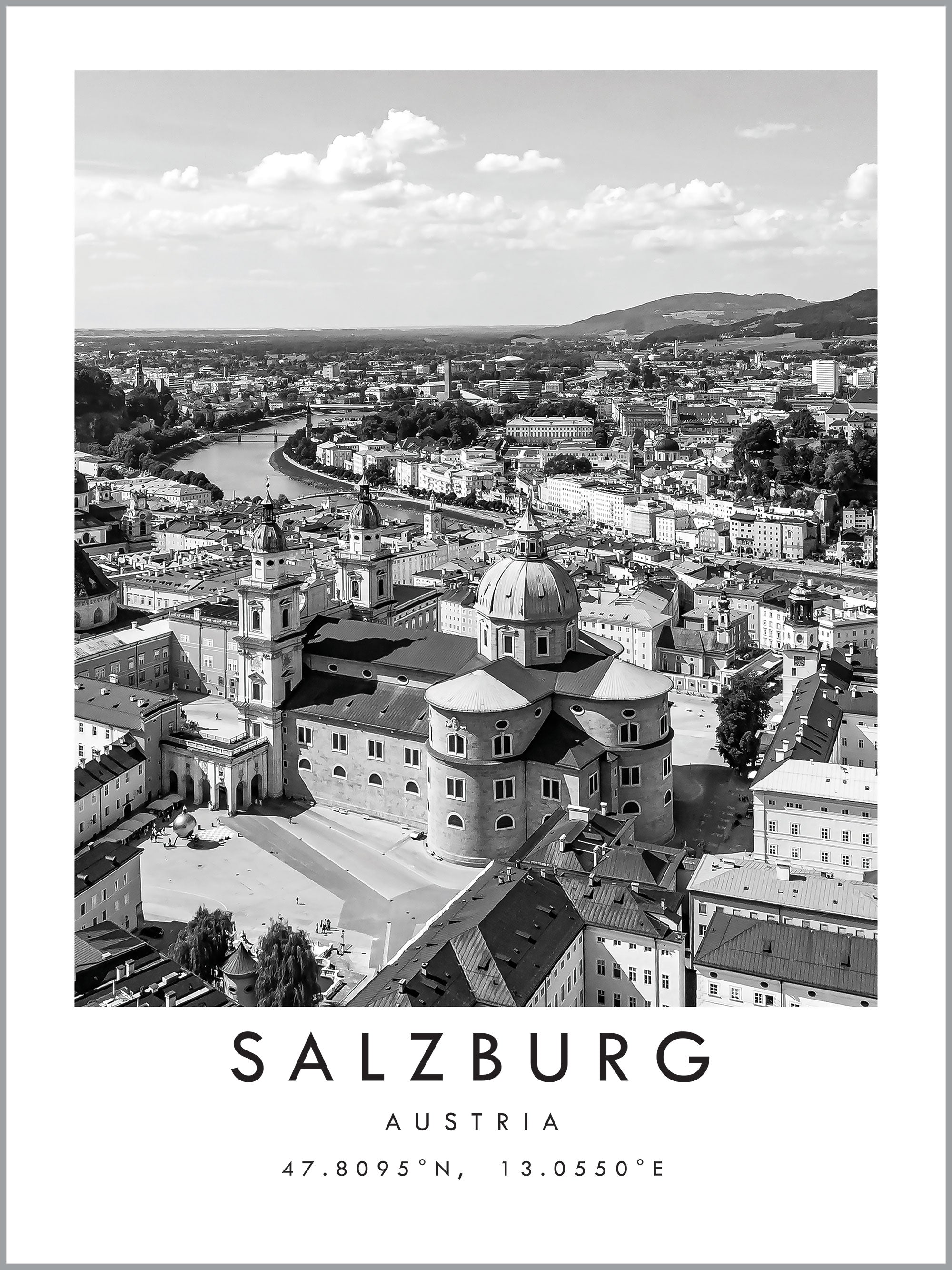 Salzburg Travel Print
