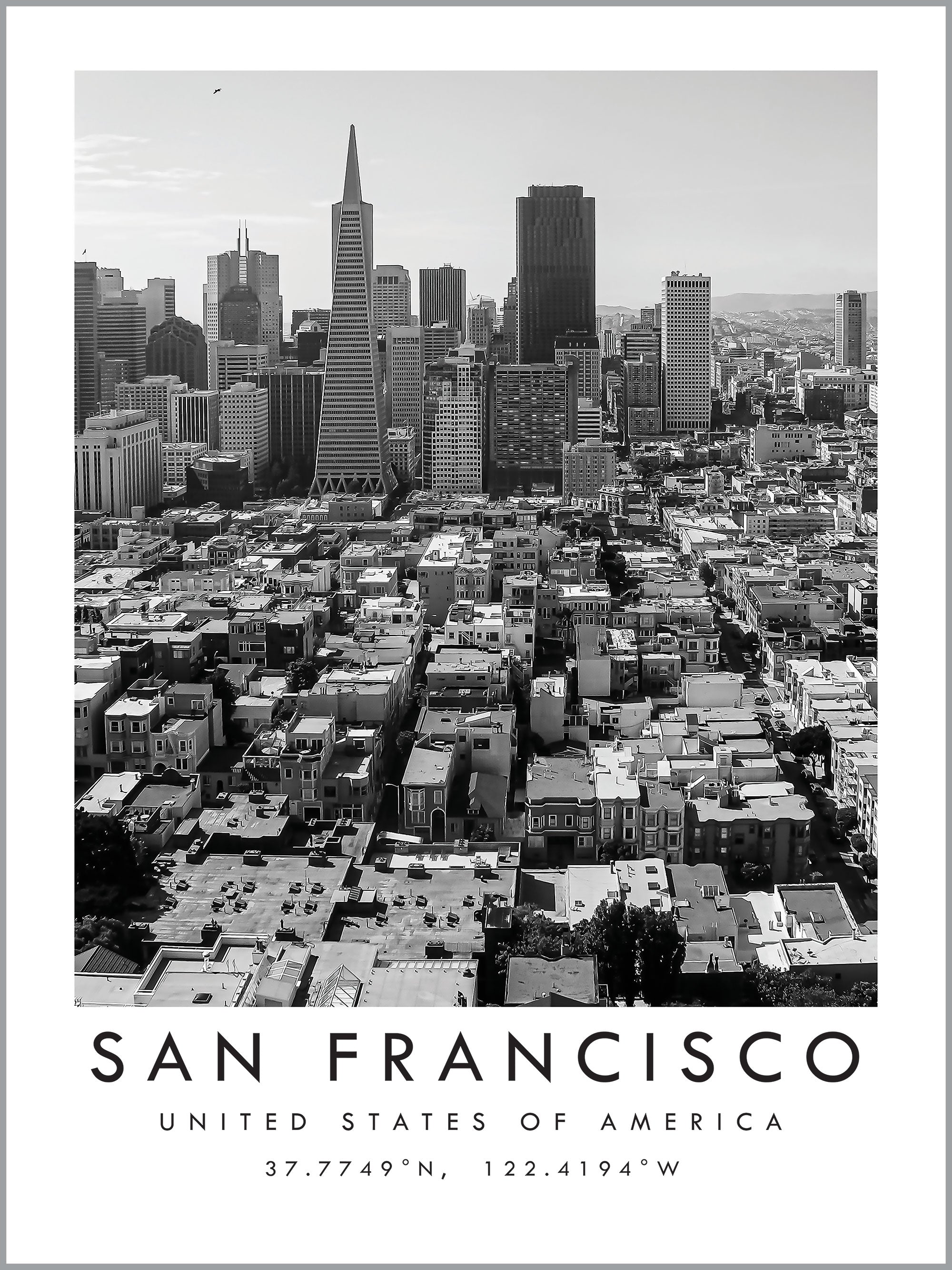 San Francisco Travel Print