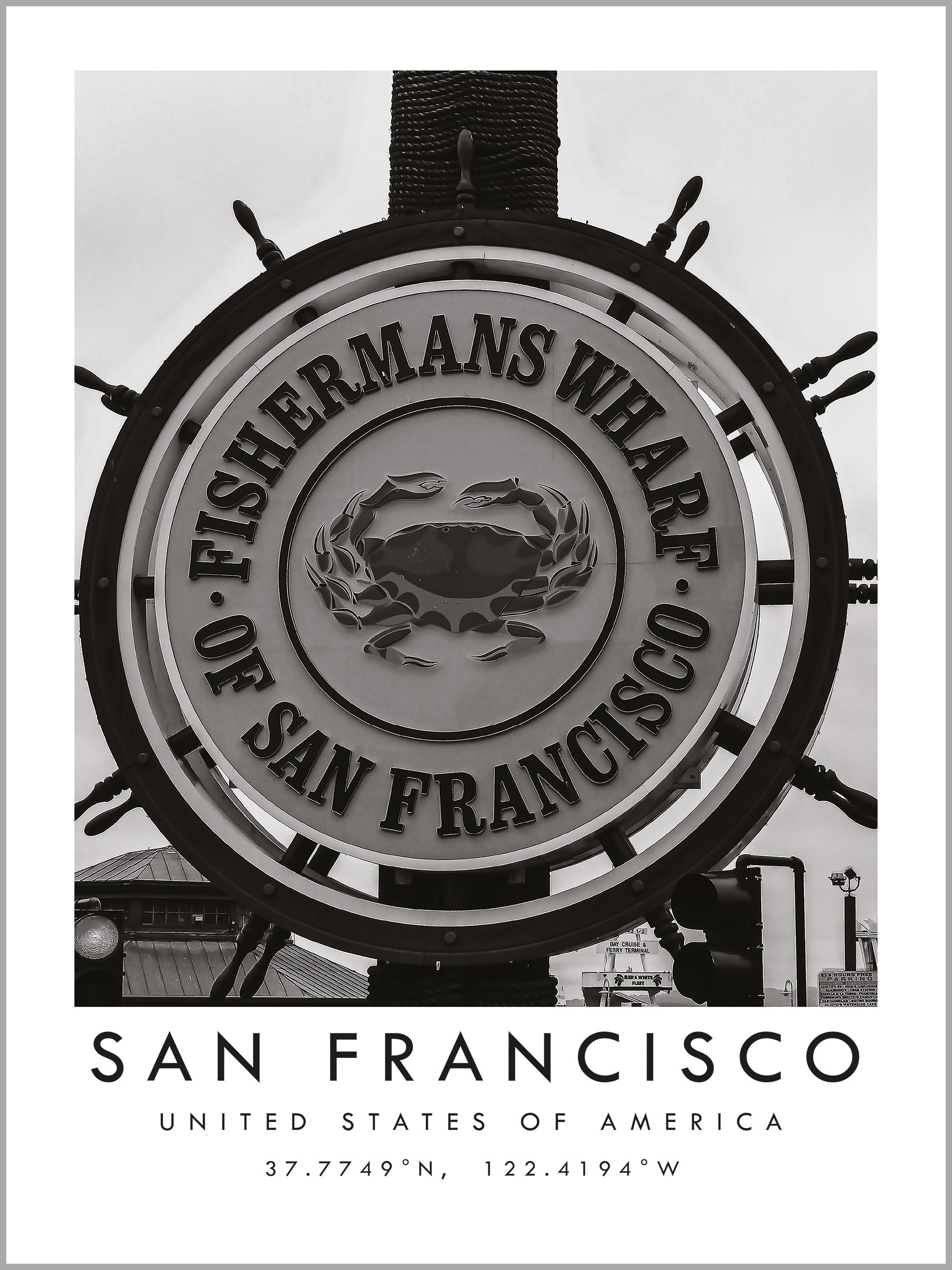 San Francisco Travel Print