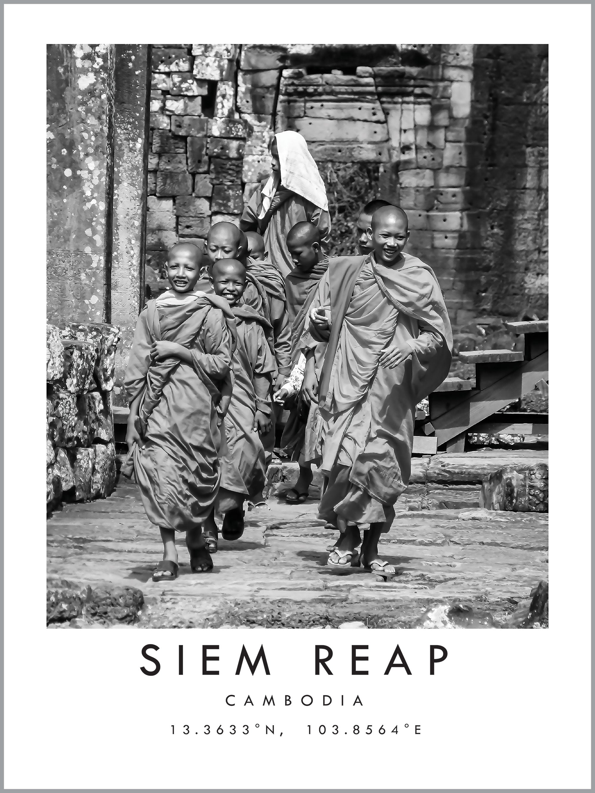Siem Reap Travel Print