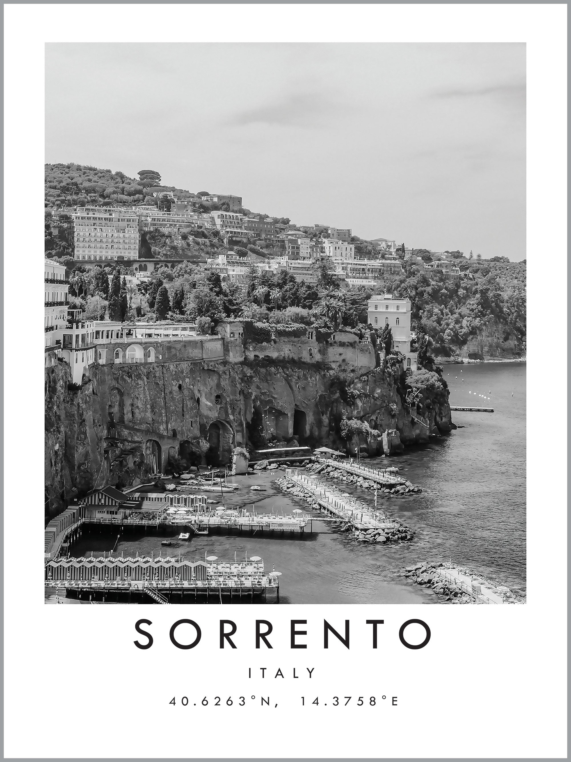 Sorrento Travel Print