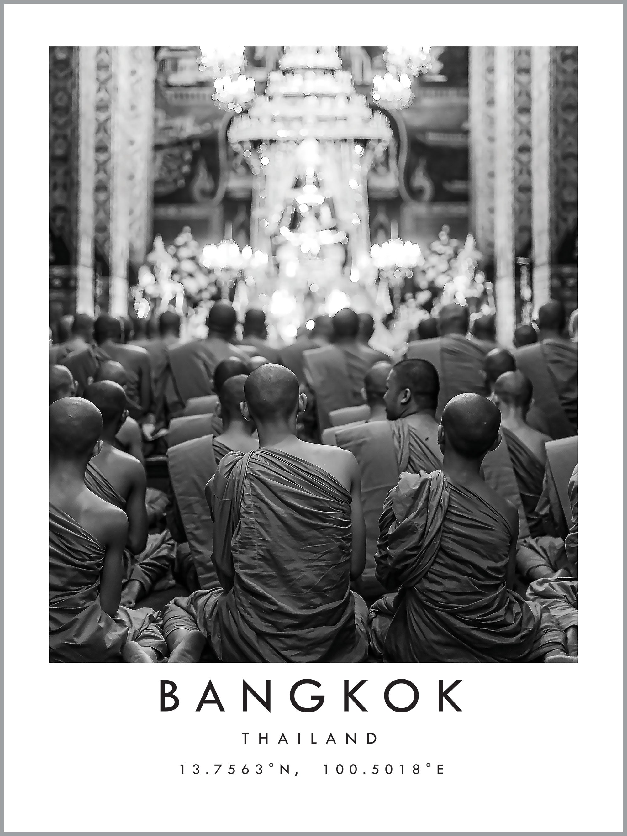 Bangkok Travel Print