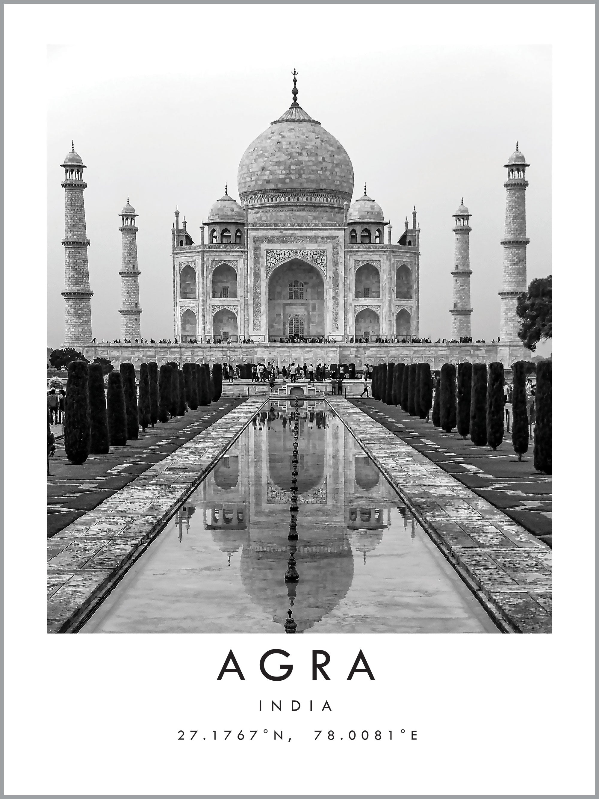 Agra Travel Print