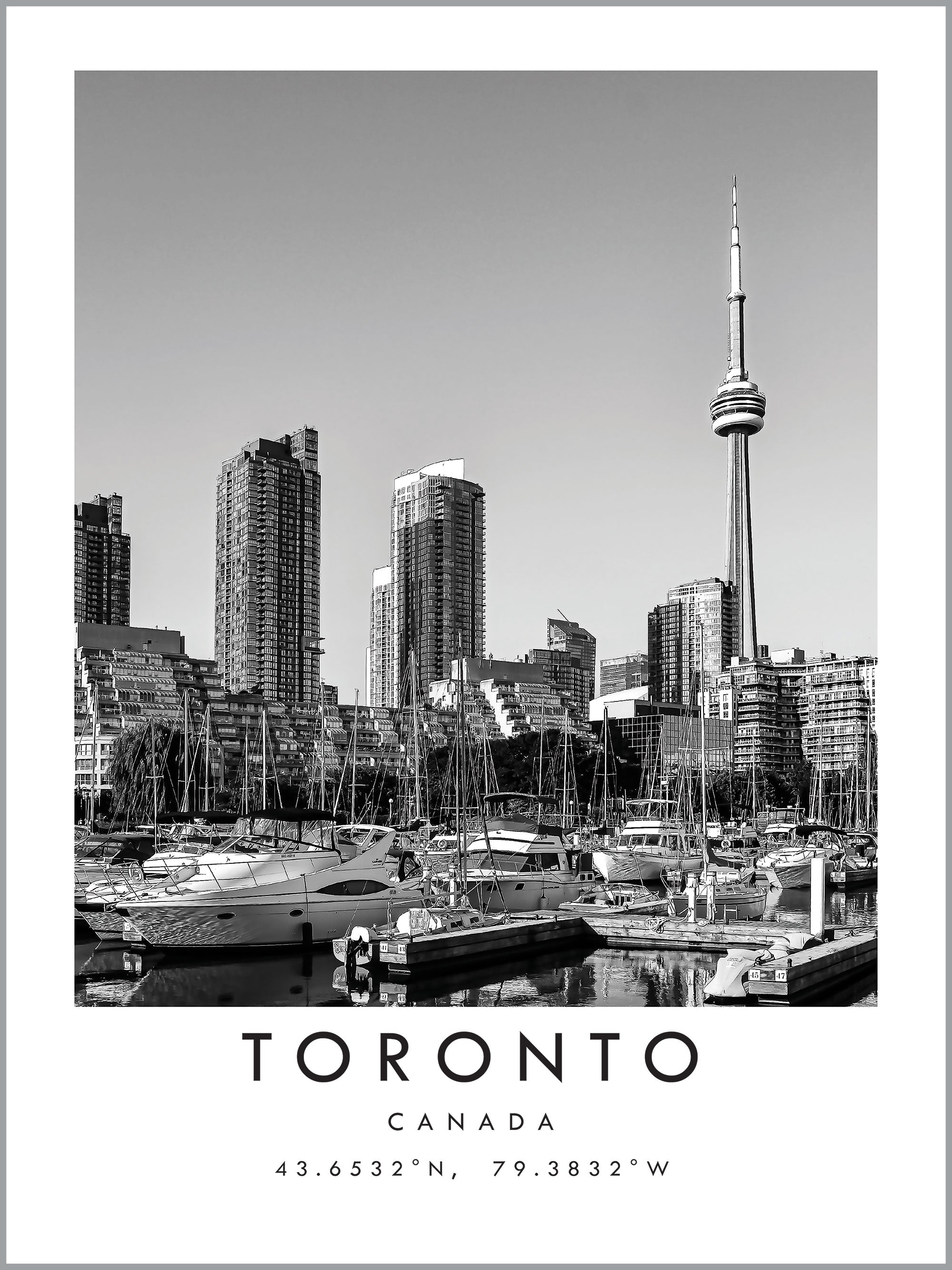 Toronto Travel Print