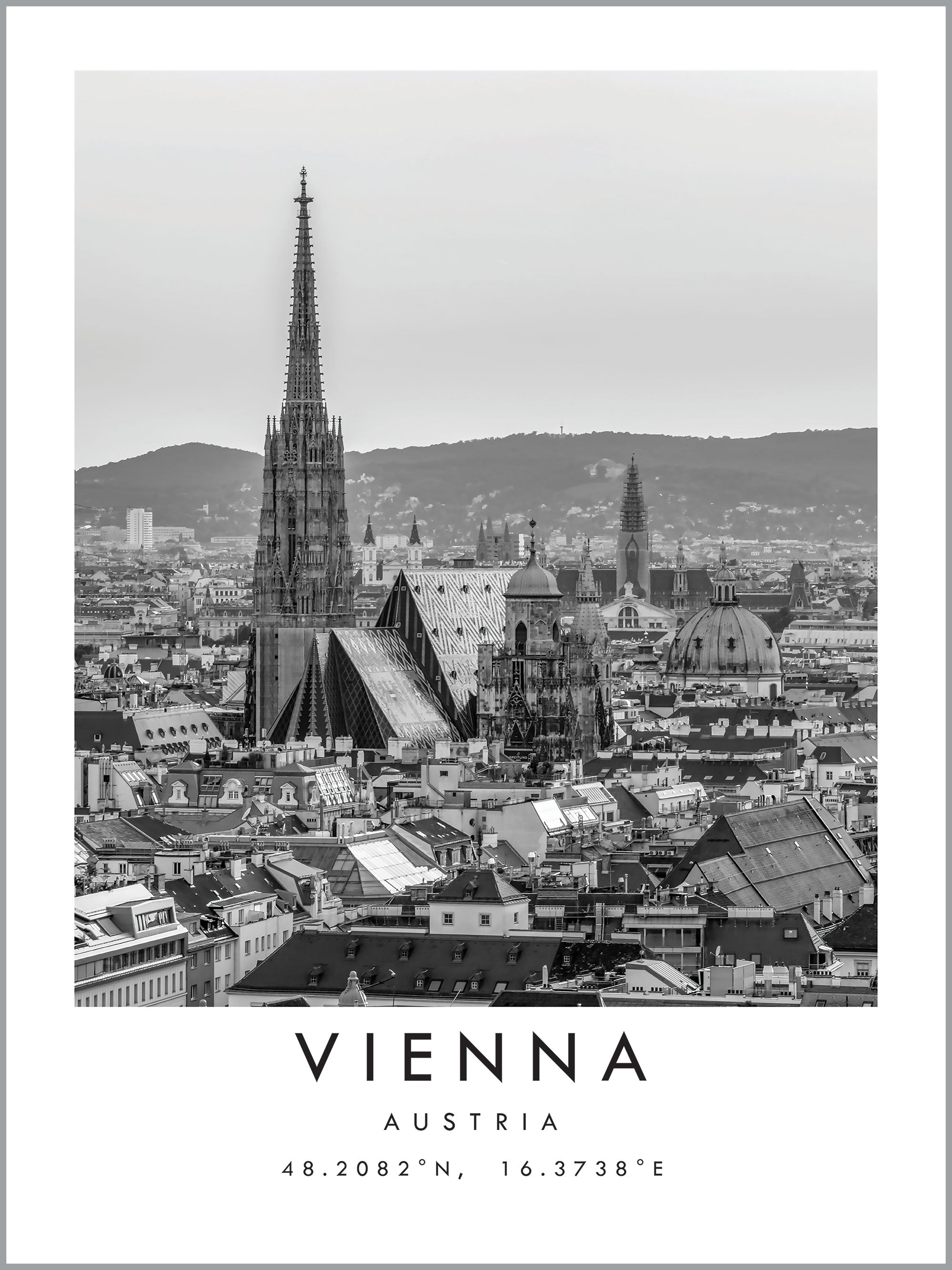 Vienna Travel Print