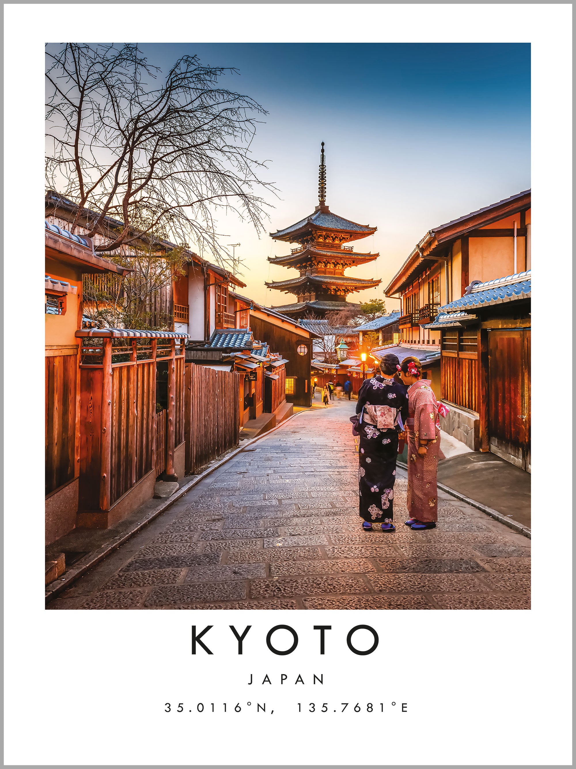 Kyoto Travel Print