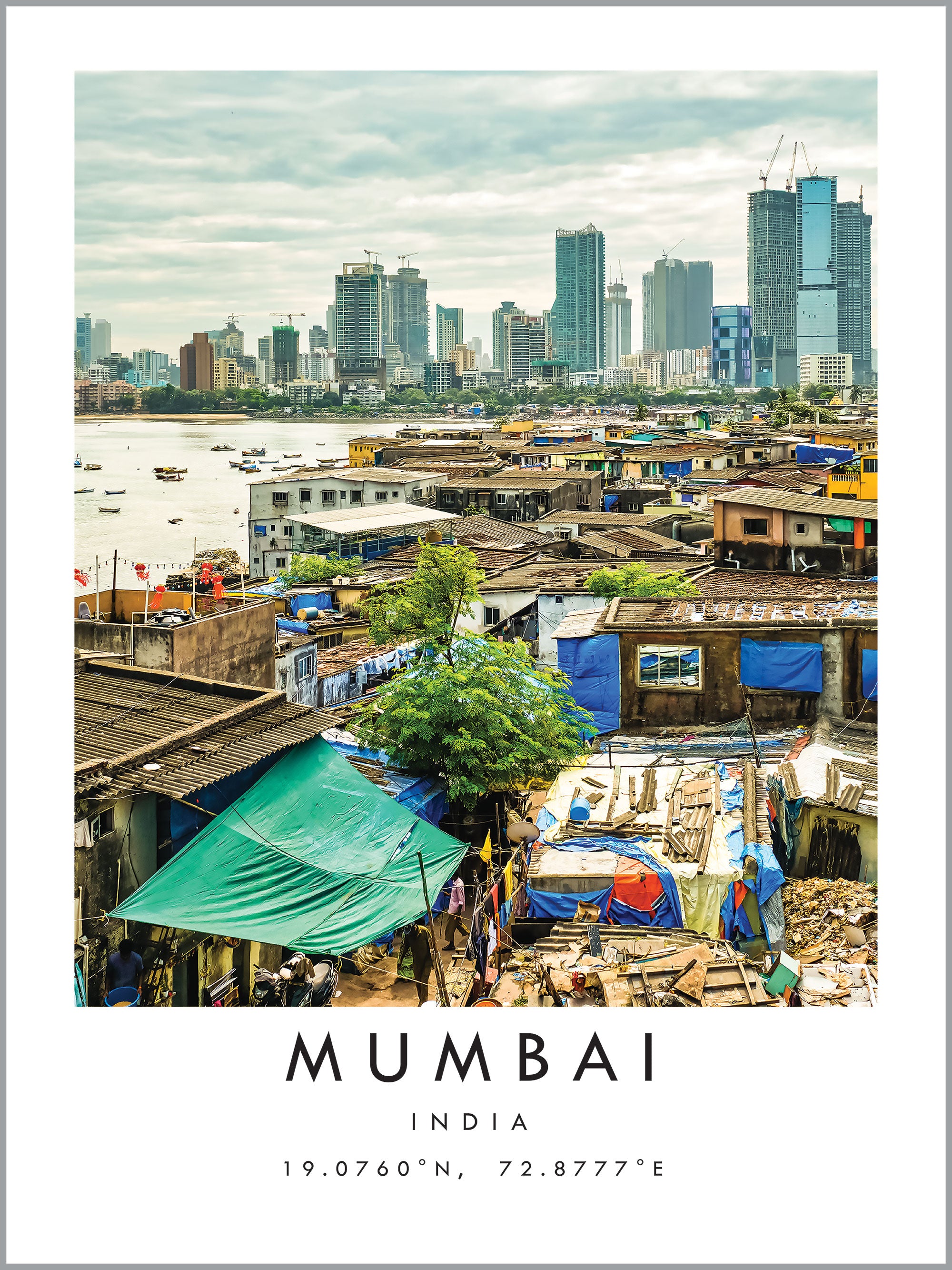 Mumbai Travel Print