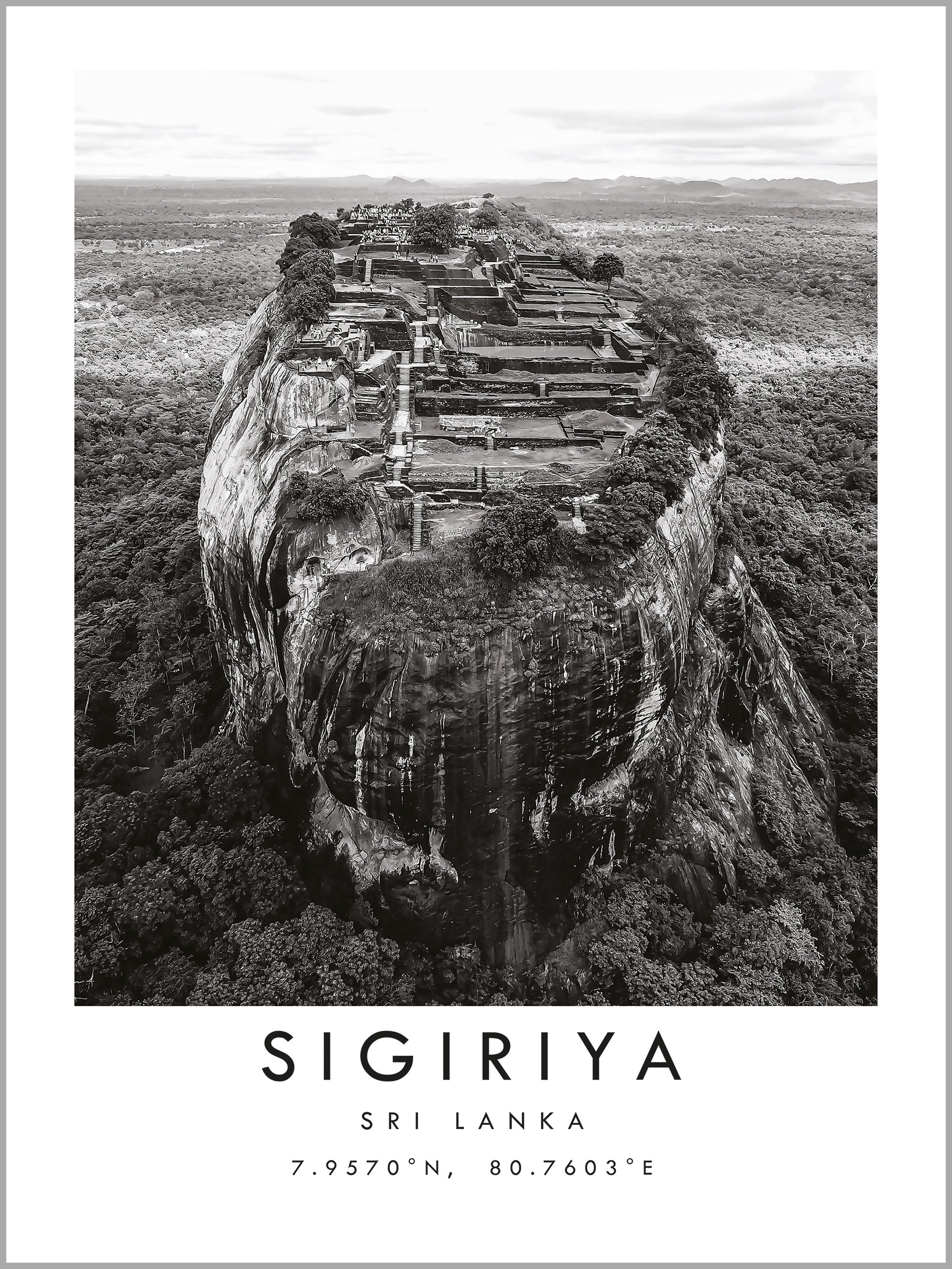 Sigiriya Travel Print