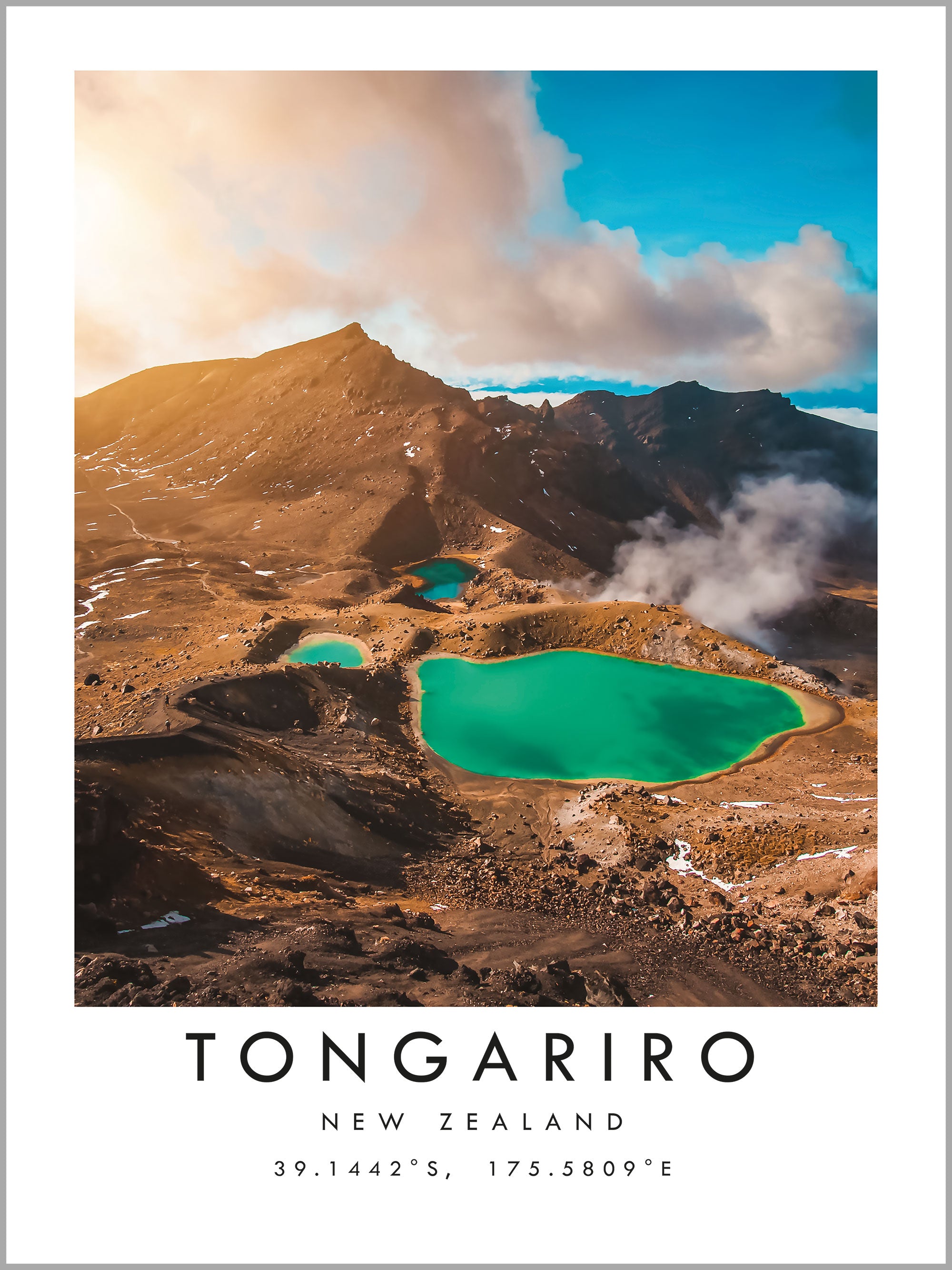 Tongariro Travel Print