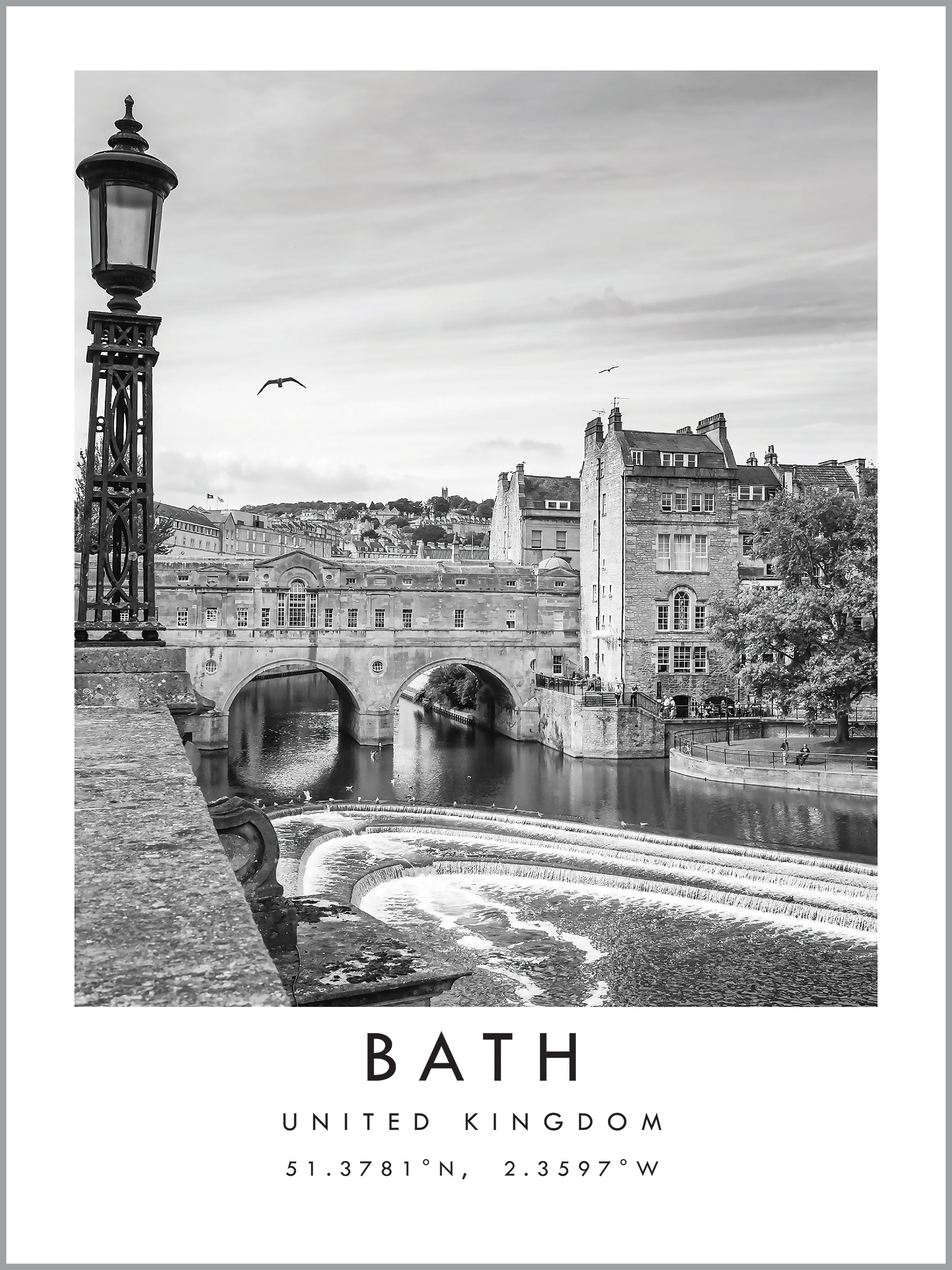 Bath Travel Print