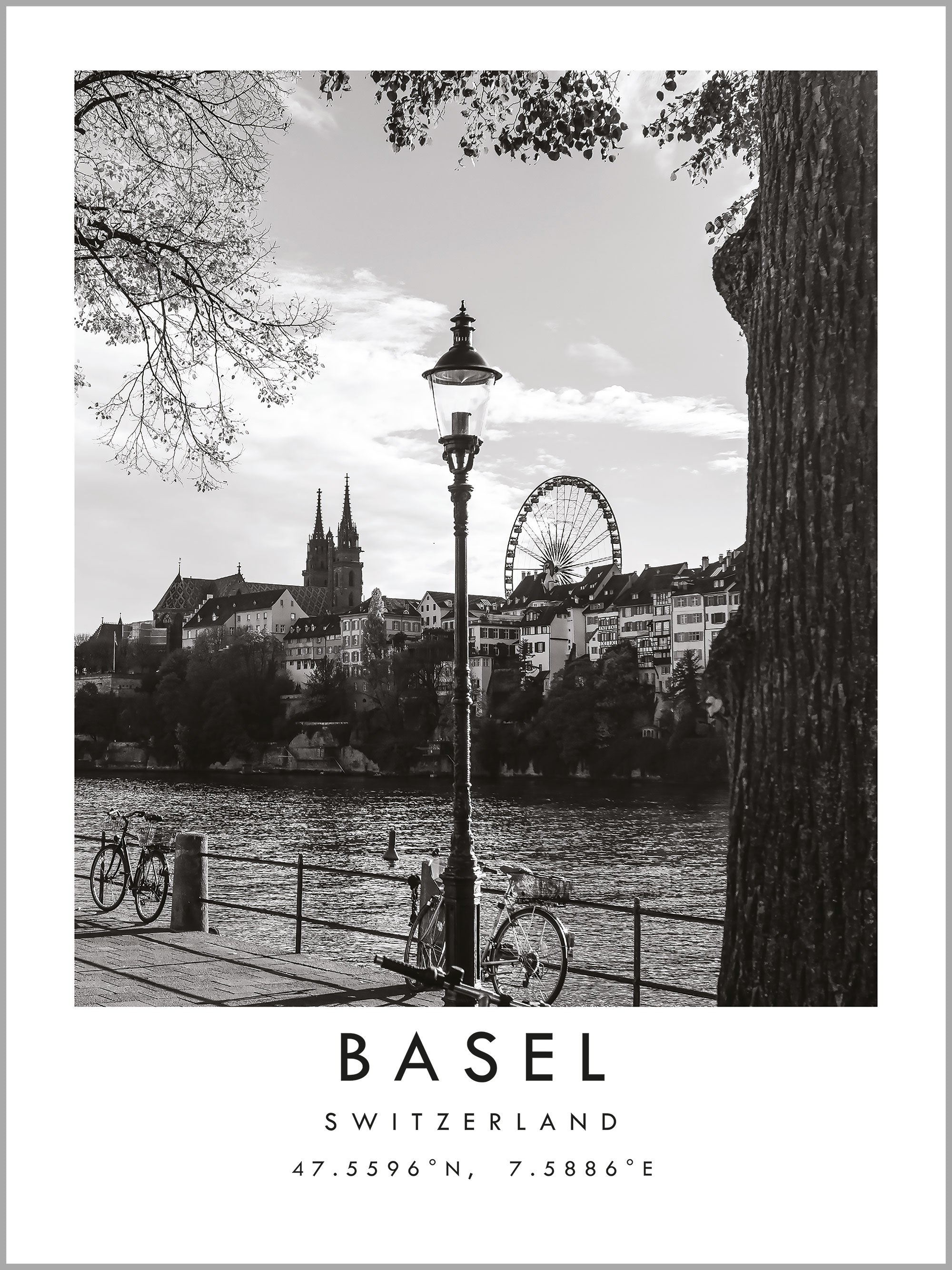 Basel Travel Print