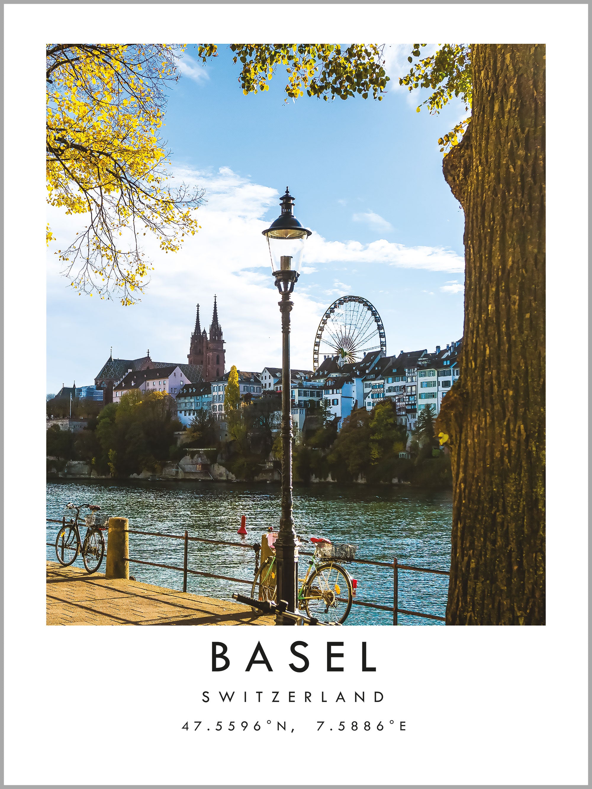 Basel Travel Print