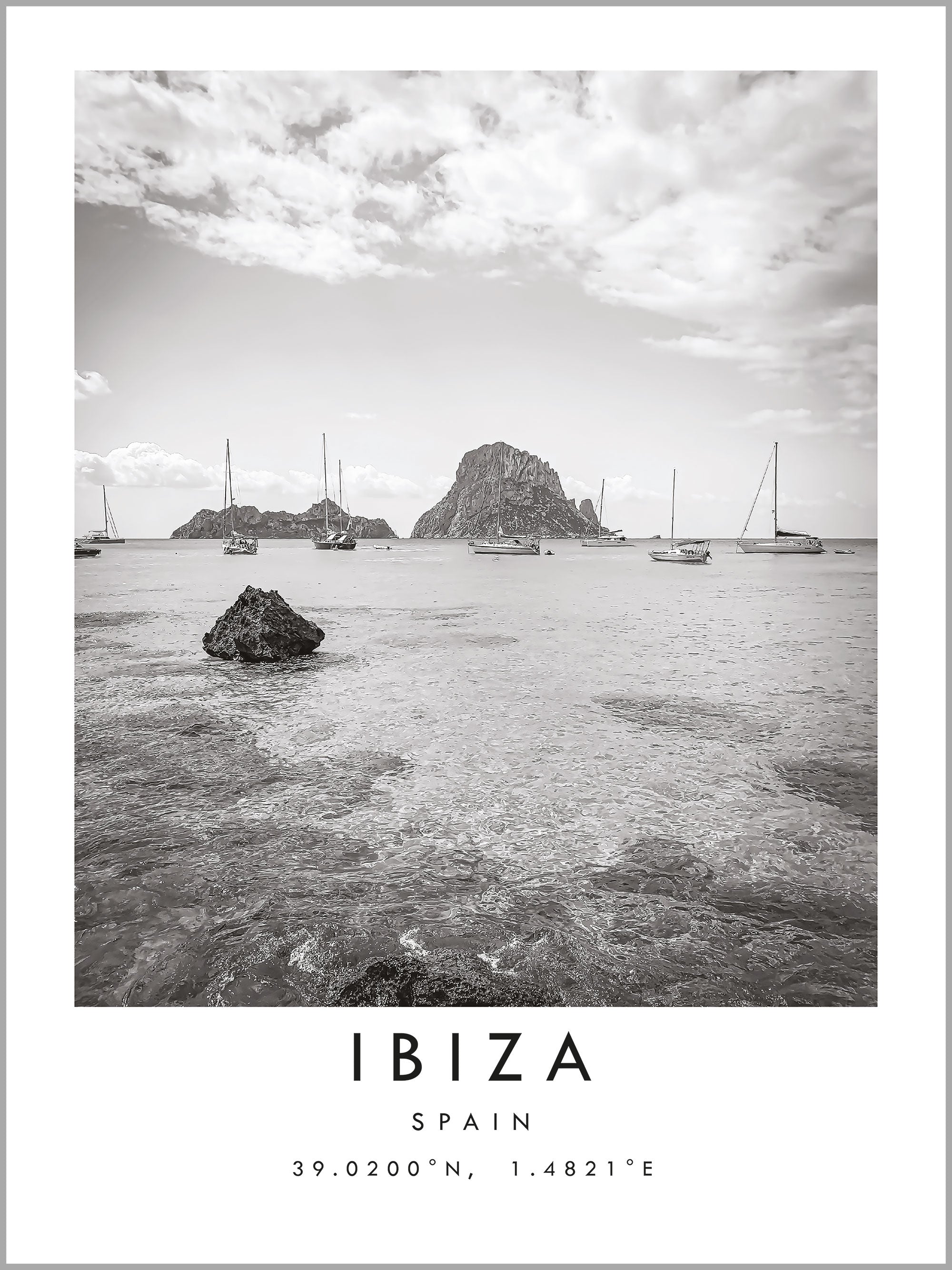 Ibiza Travel Print